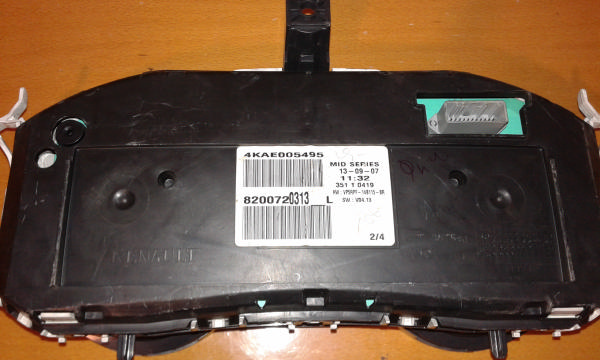 Quadrante RENAULT MEGANE II (BM0/1_, CM0/1_) | 01 - 12 Imagem-1