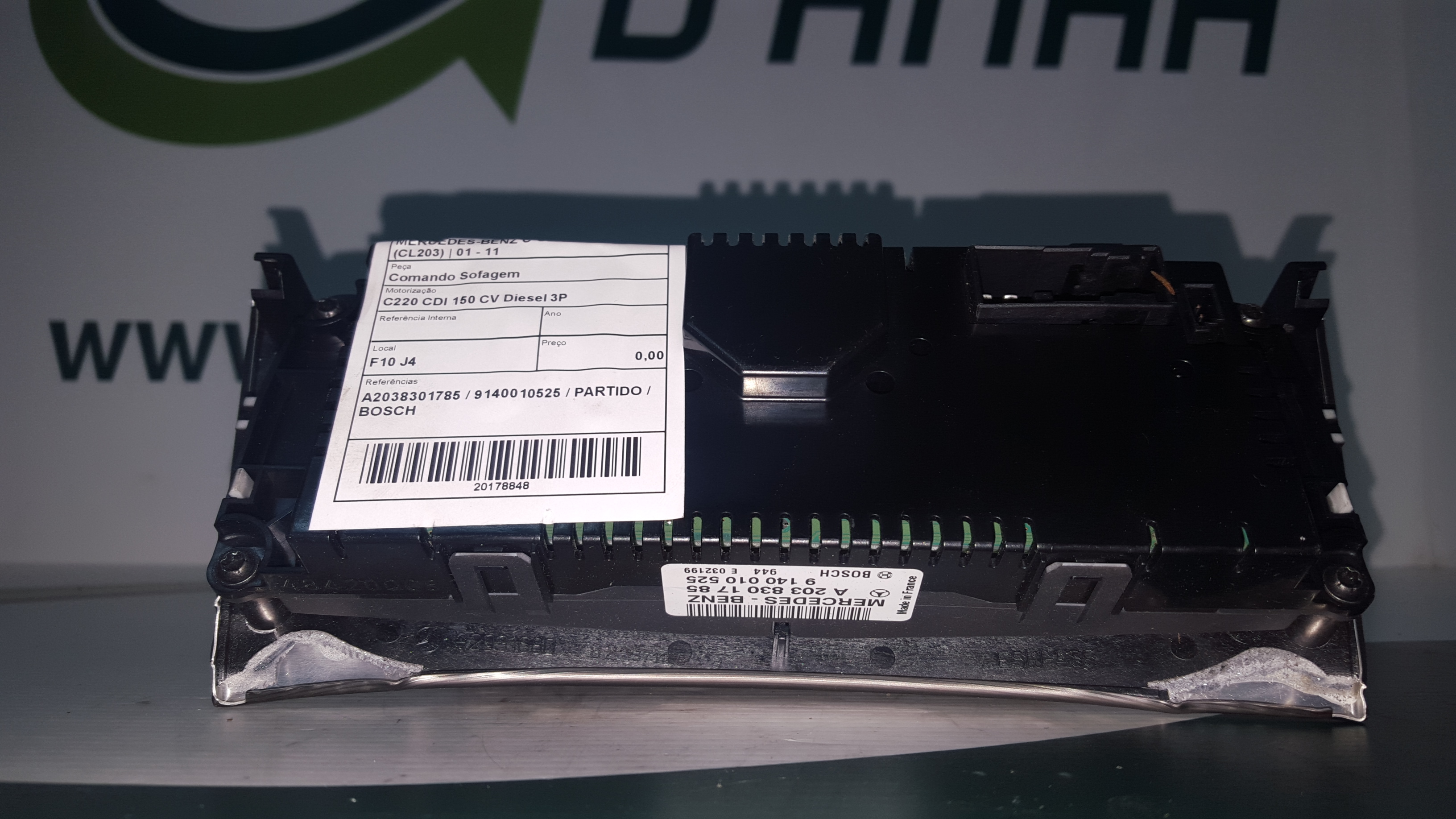 Comando Sofagem MERCEDES-BENZ C-CLASS Coupe Sport (CL203) | 01 - 11 Imagem-2