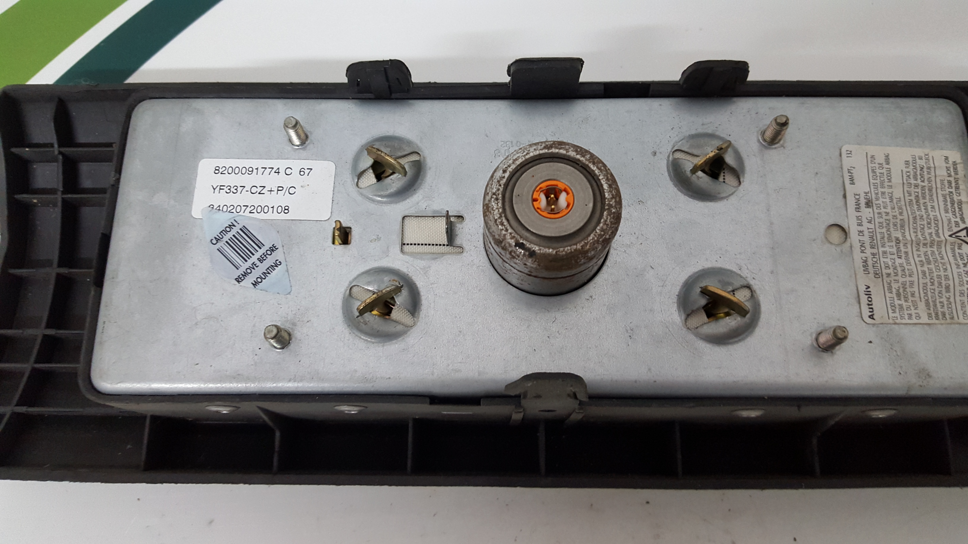 Airbag Passageiro RENAULT KANGOO (KC0/1_) | 97 -  Imagem-1