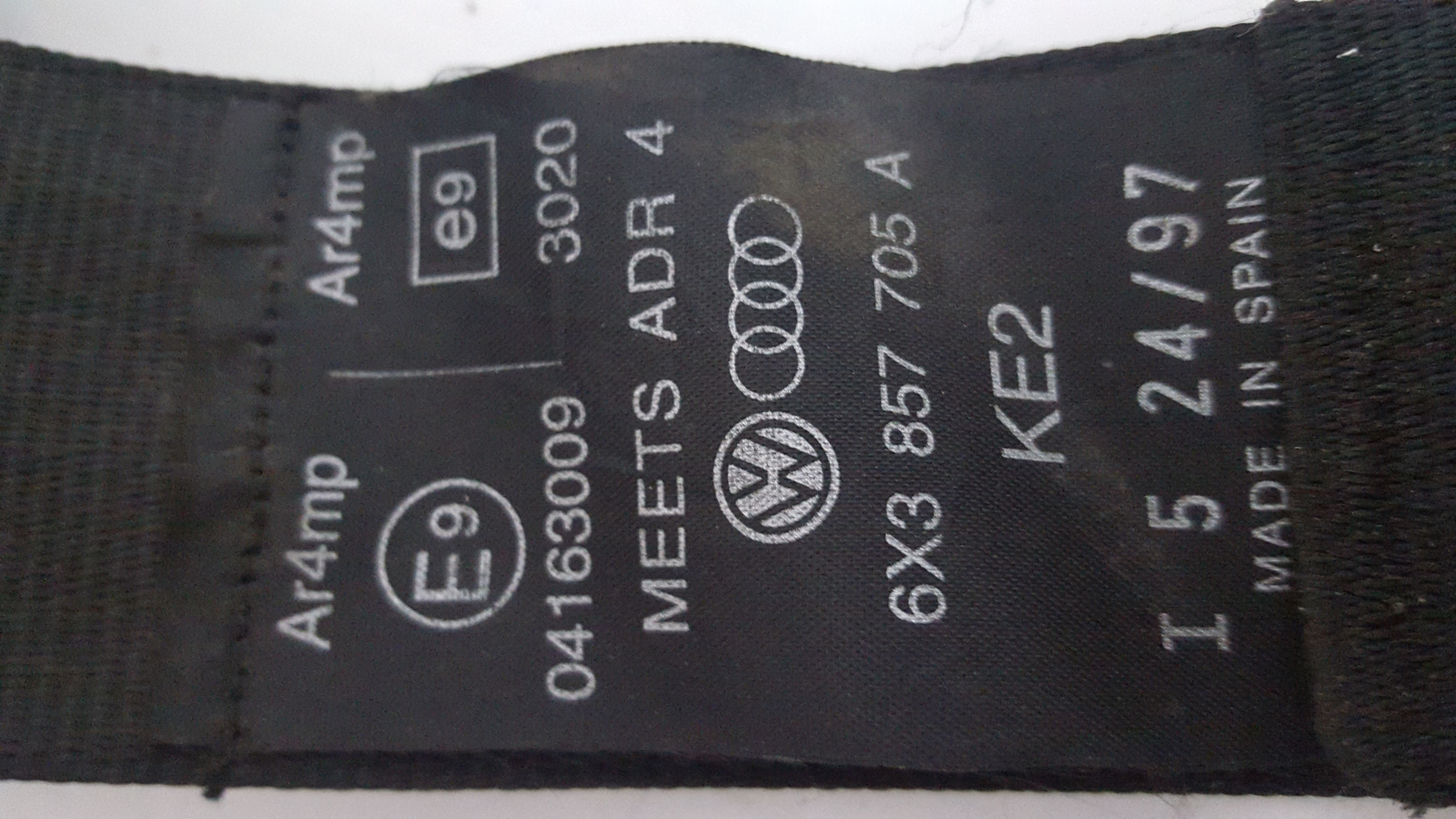 Cinto Frente Esq  SEAT AROSA (6H) | 97 - 04 Imagem-1