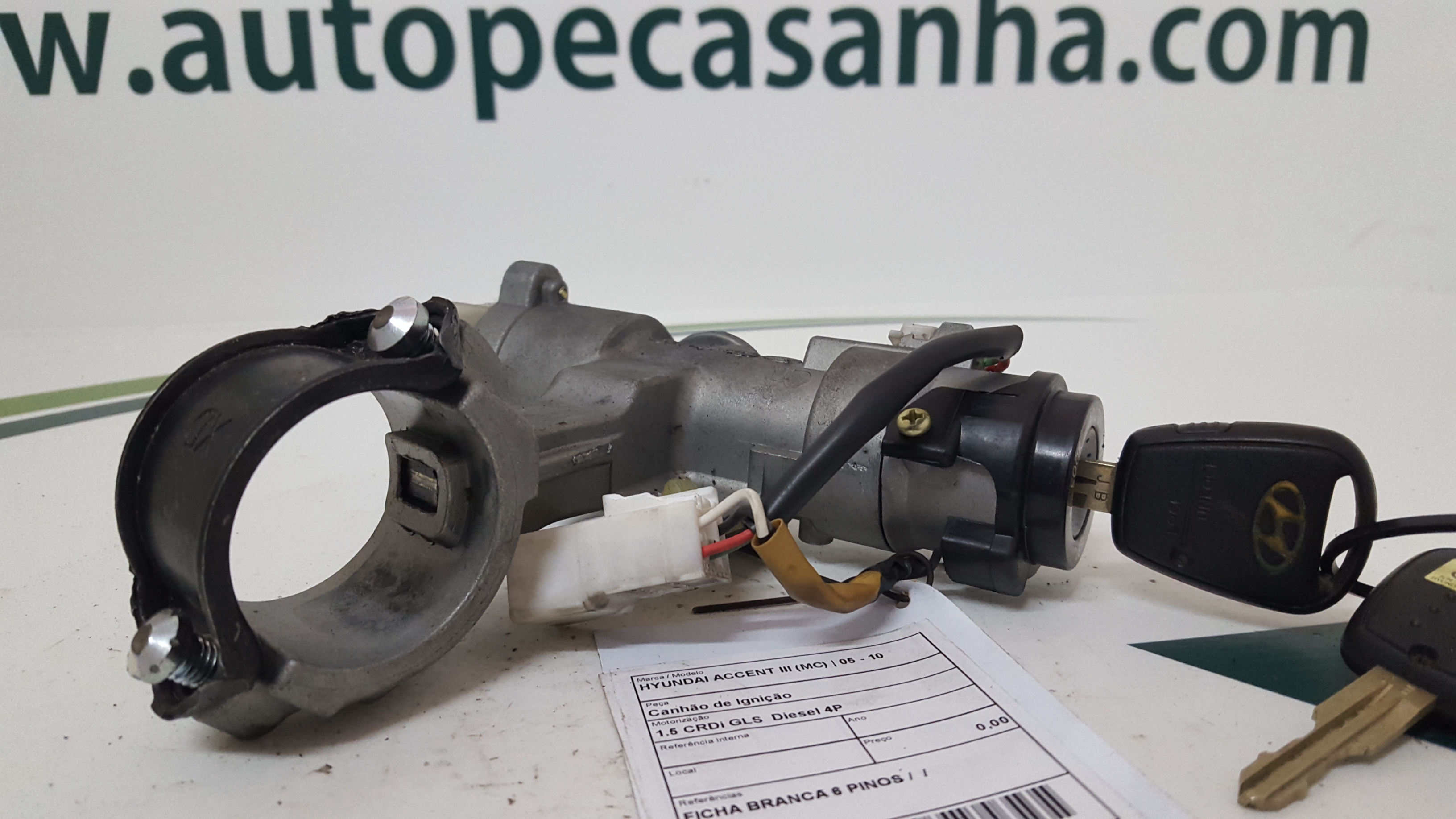 Canhão de Ignição HYUNDAI - ID S_39716