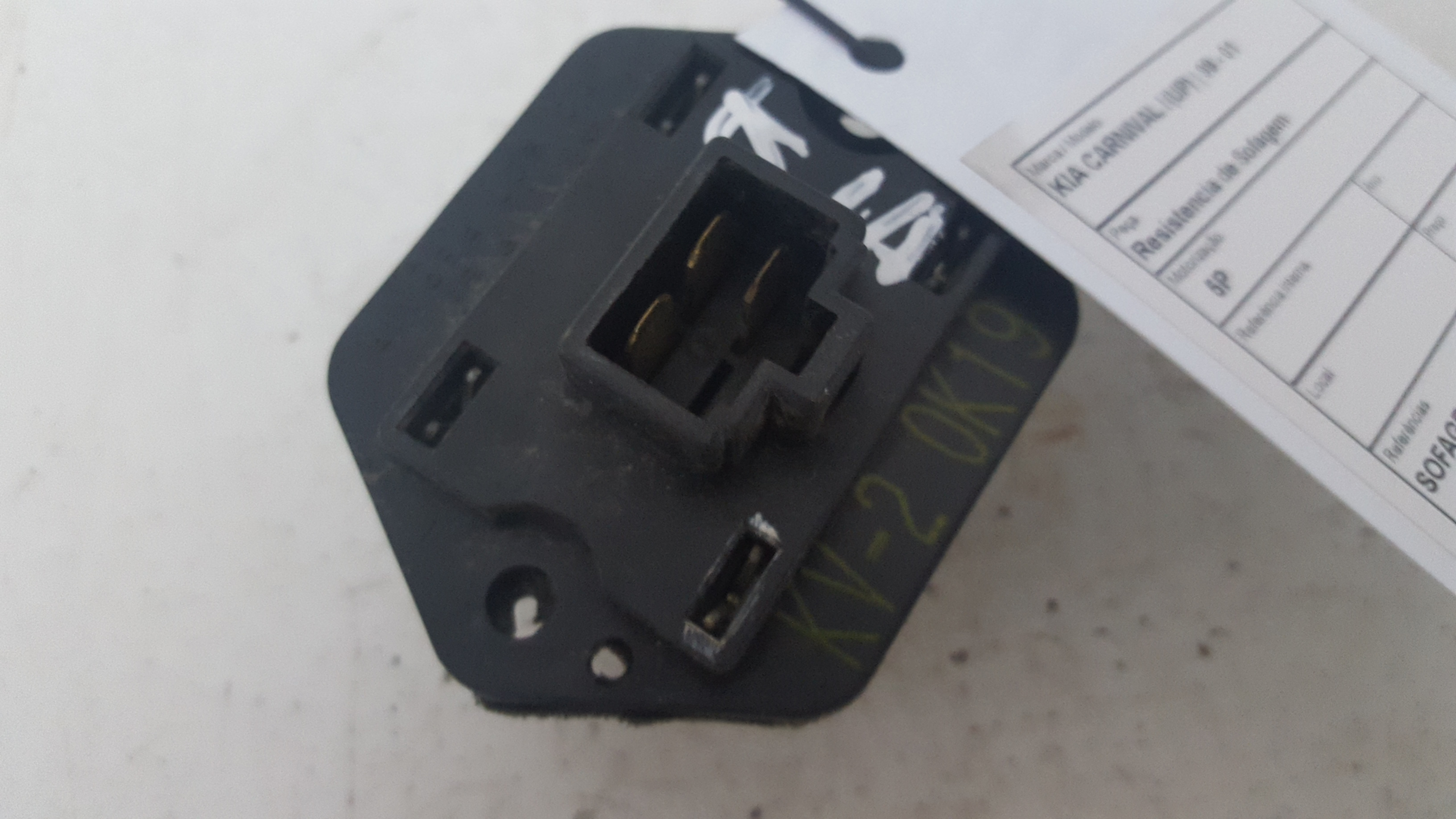 Resistencia de Sofagem KIA - ID S_40152