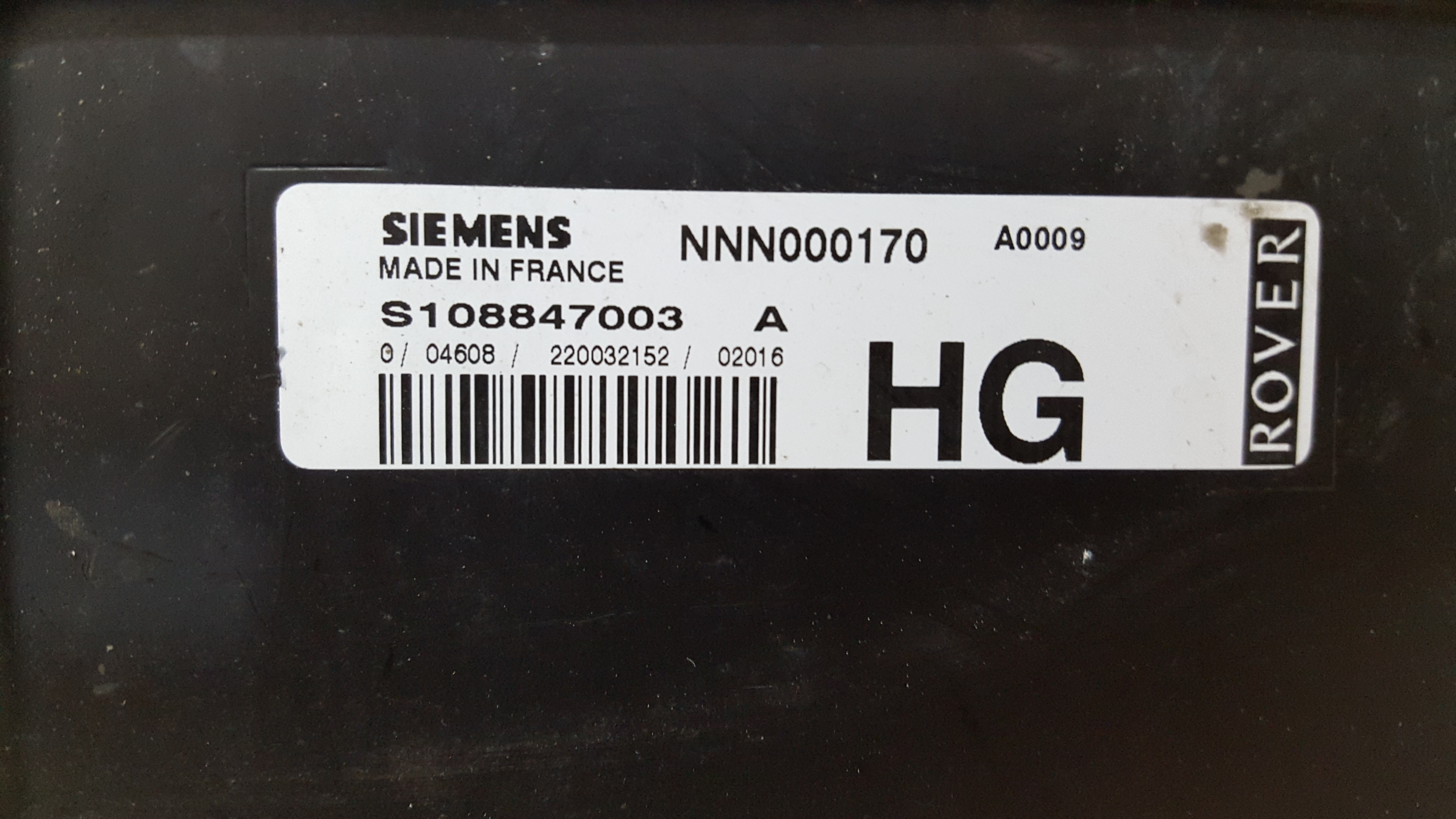 Centralina do Motor MG MG ZT- T | 01 - 05 Imagem-1