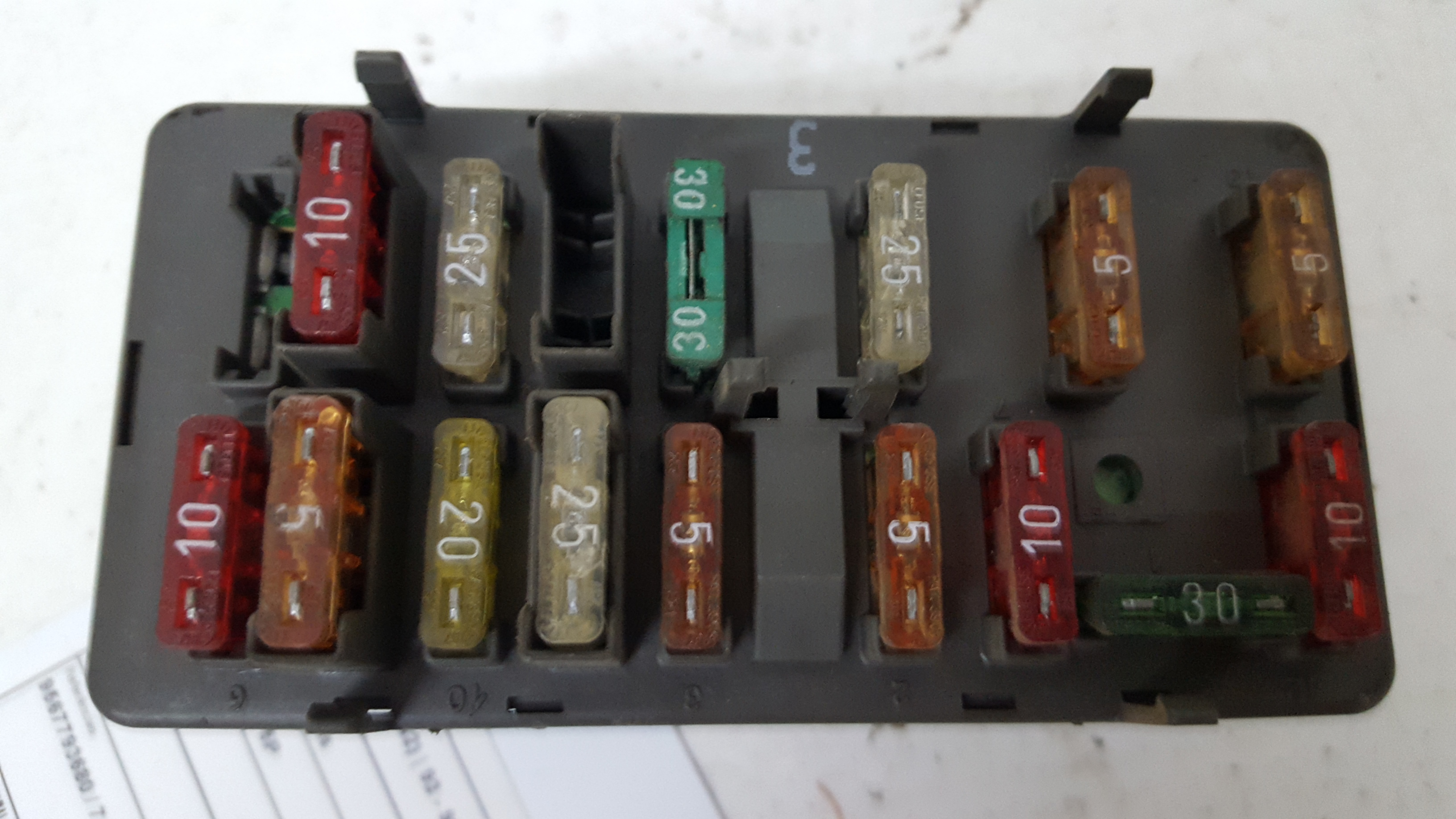 Caixa dos Fusíveis CITROEN ZX Break (N2) | 93 - 99 Imagem-1