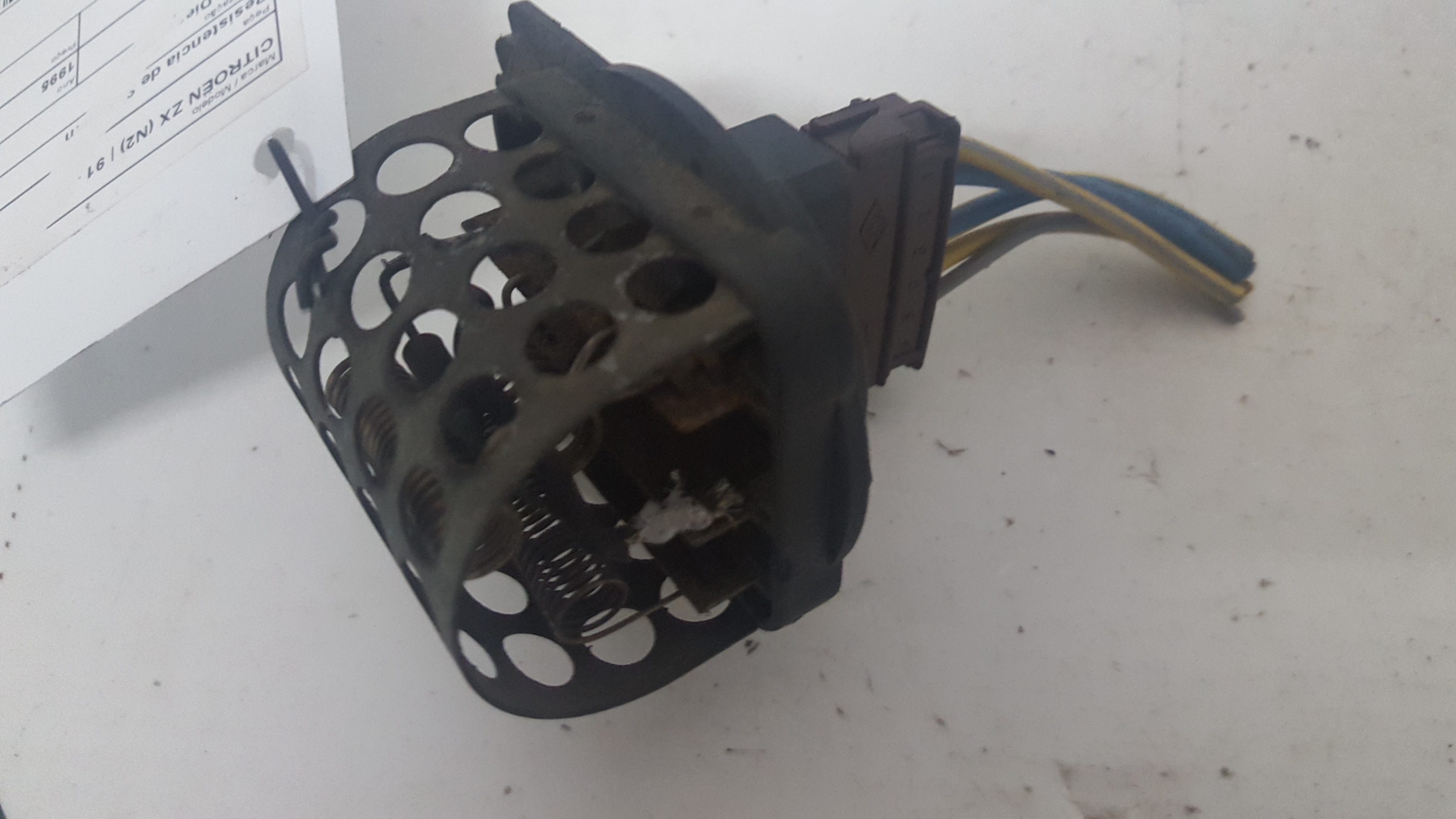 Resistencia de Sofagem CITROEN - ID S_40828