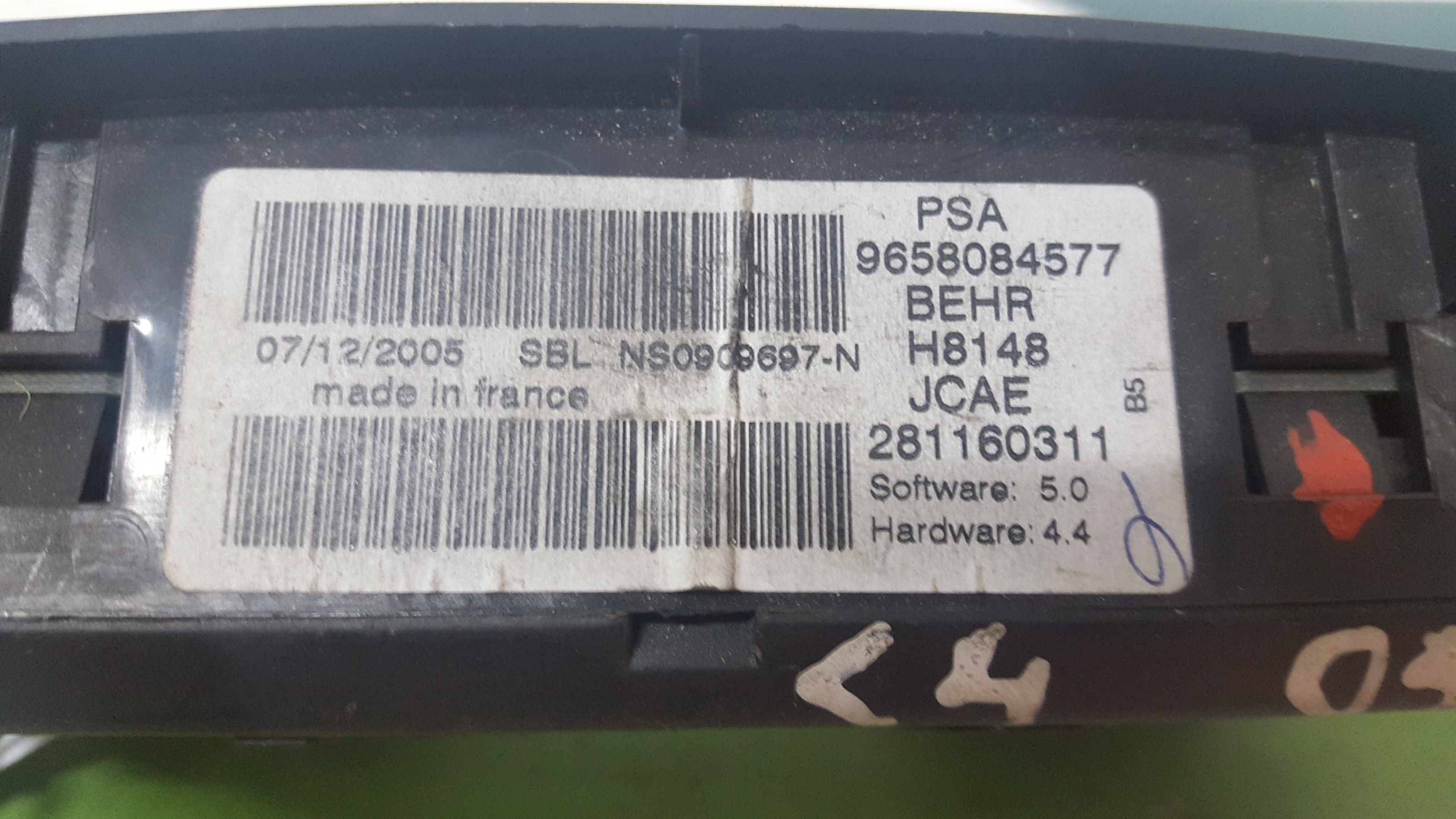 Climatronic CITROEN C4 I (LC_) | 04 - 13 Imagem-2