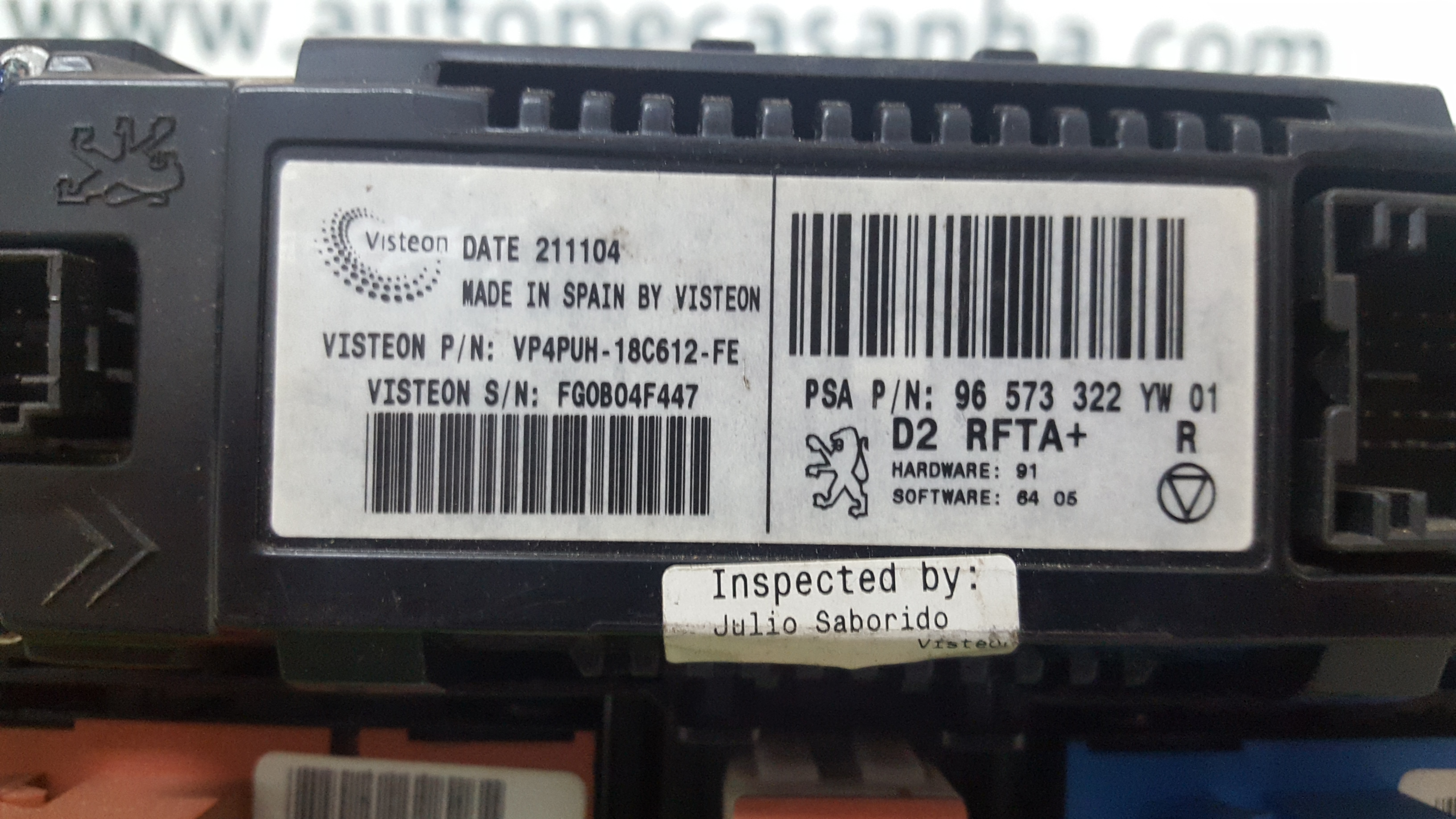 Climatronic PEUGEOT 407 (6D_) | 04 - 11 Imagem-2