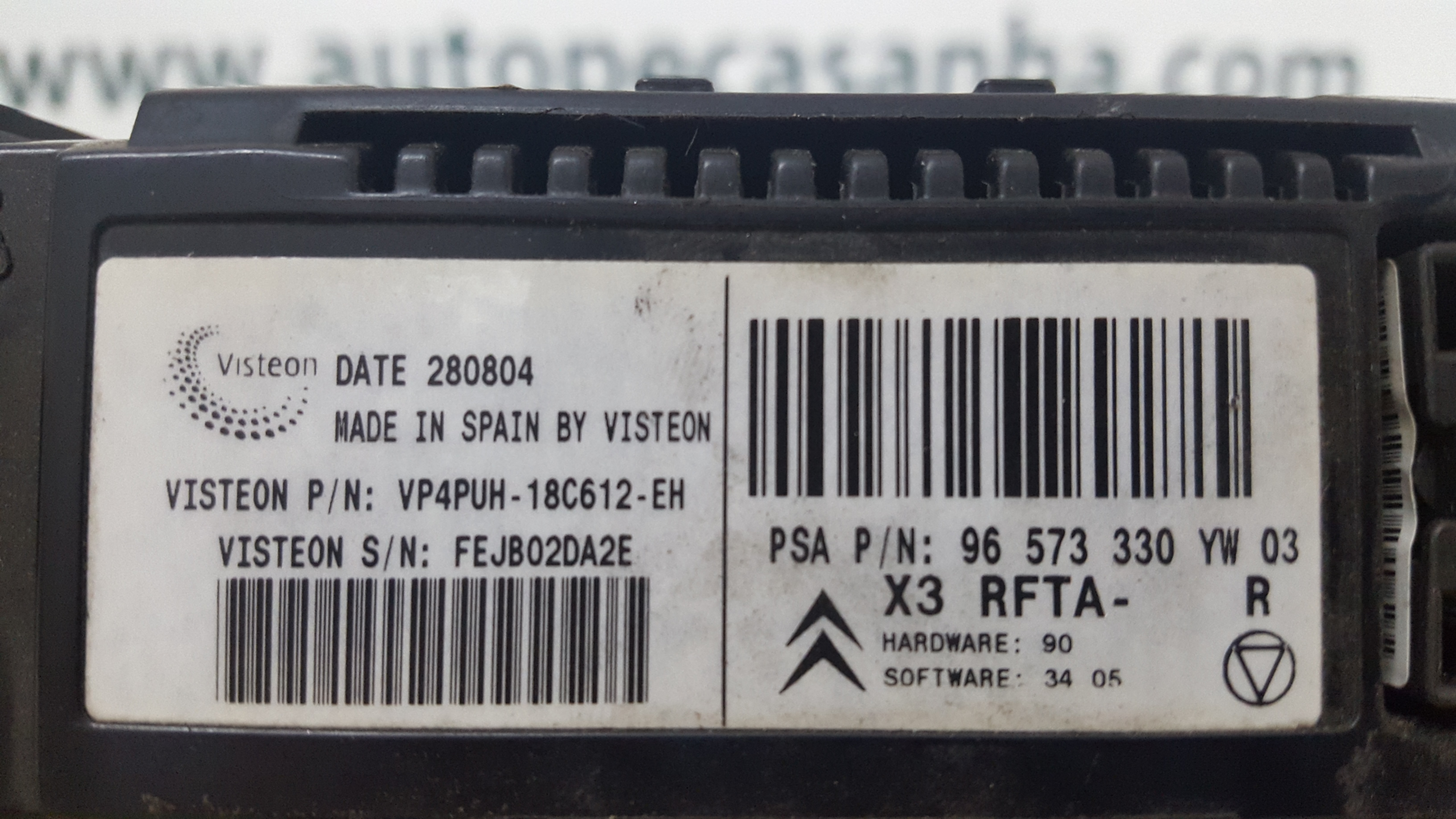 Climatronic PEUGEOT 407 (6D_) | 04 - 11 Imagem-2