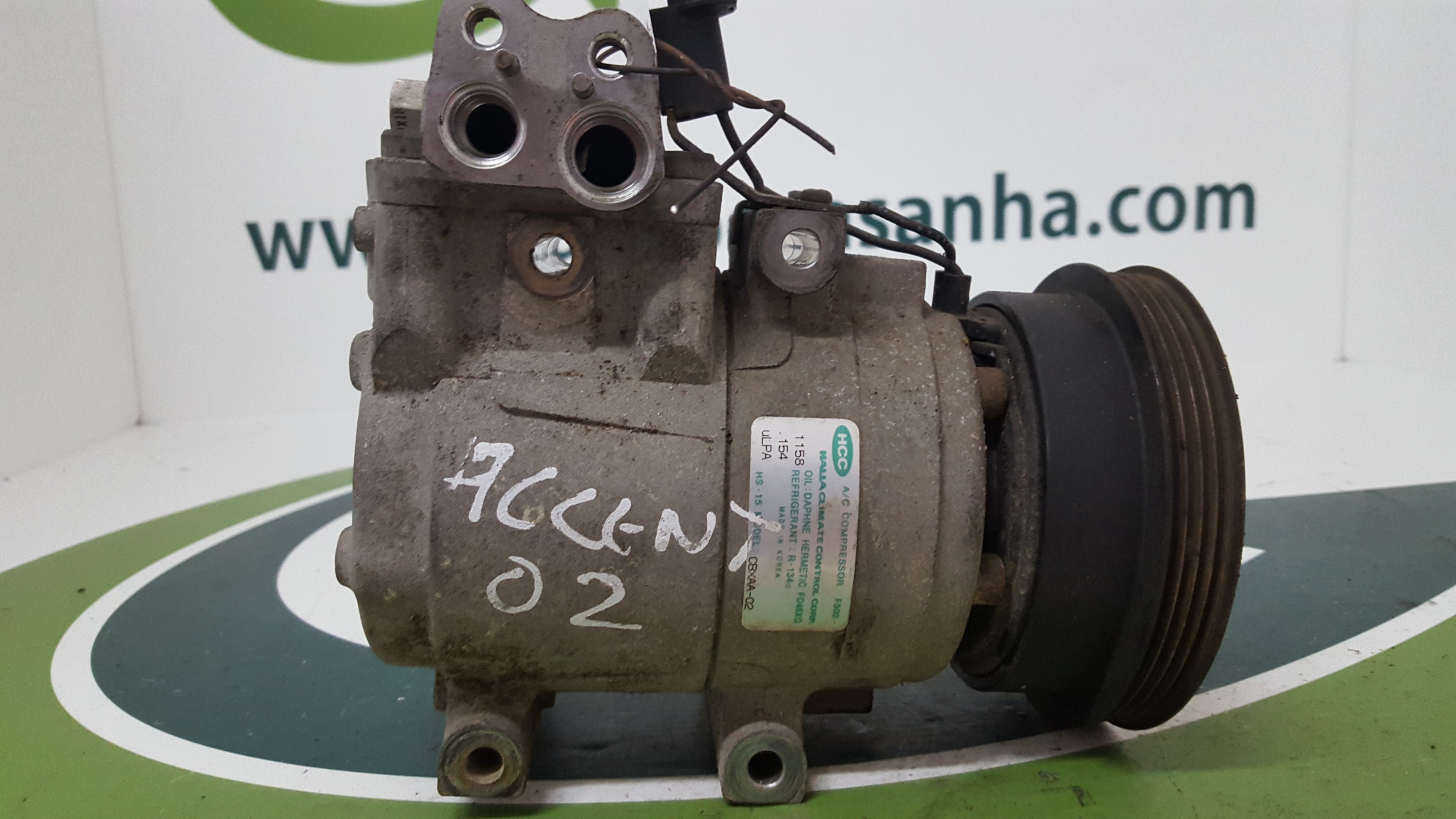 Compressor do Ar condicionado HYUNDAI ACCENT II (LC) | 99 - 06 Imagem-3