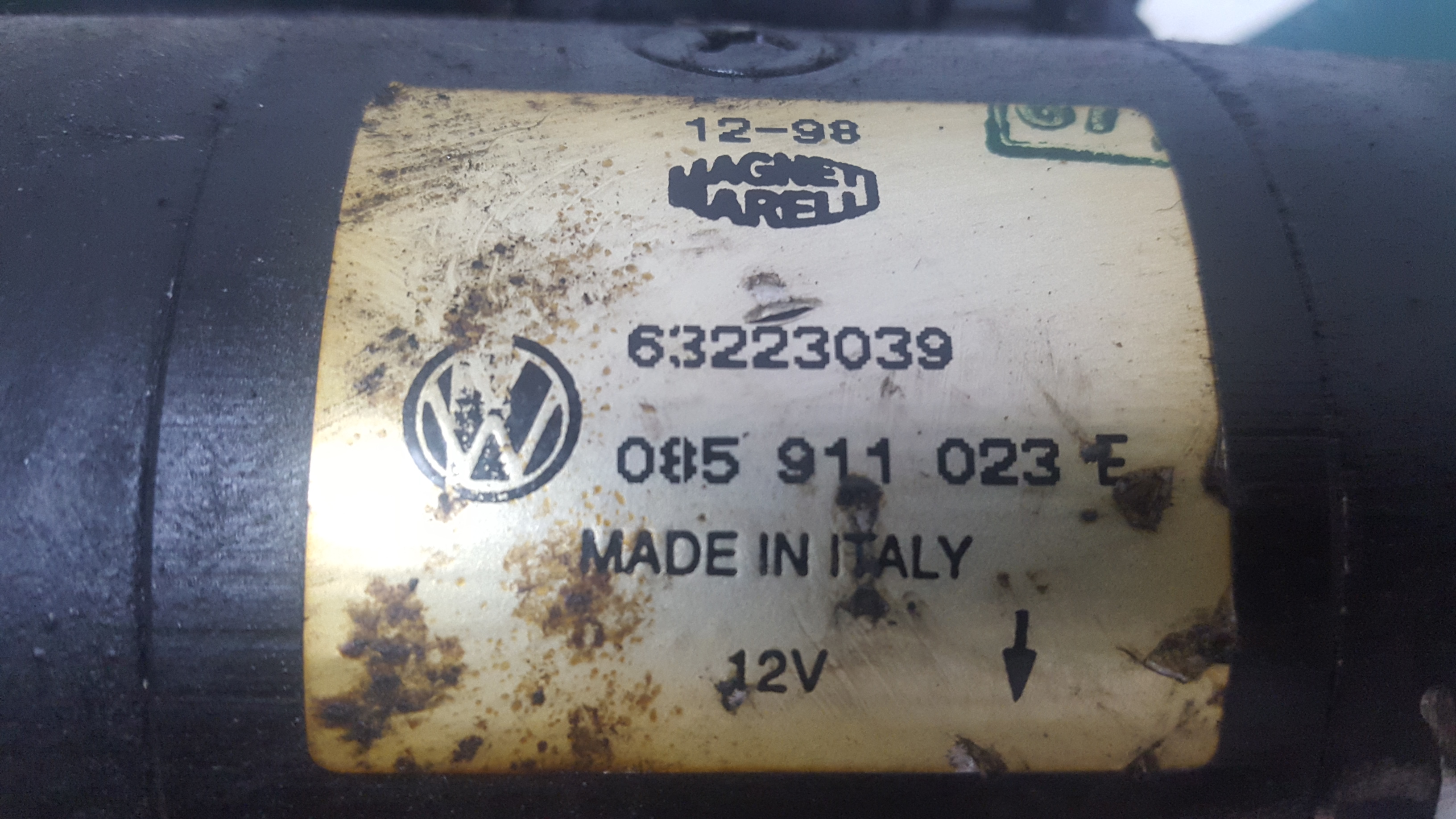 Motor de Arranque VOLKSWAGEN POLO (6N2) | 99 - 01 Imagem-4