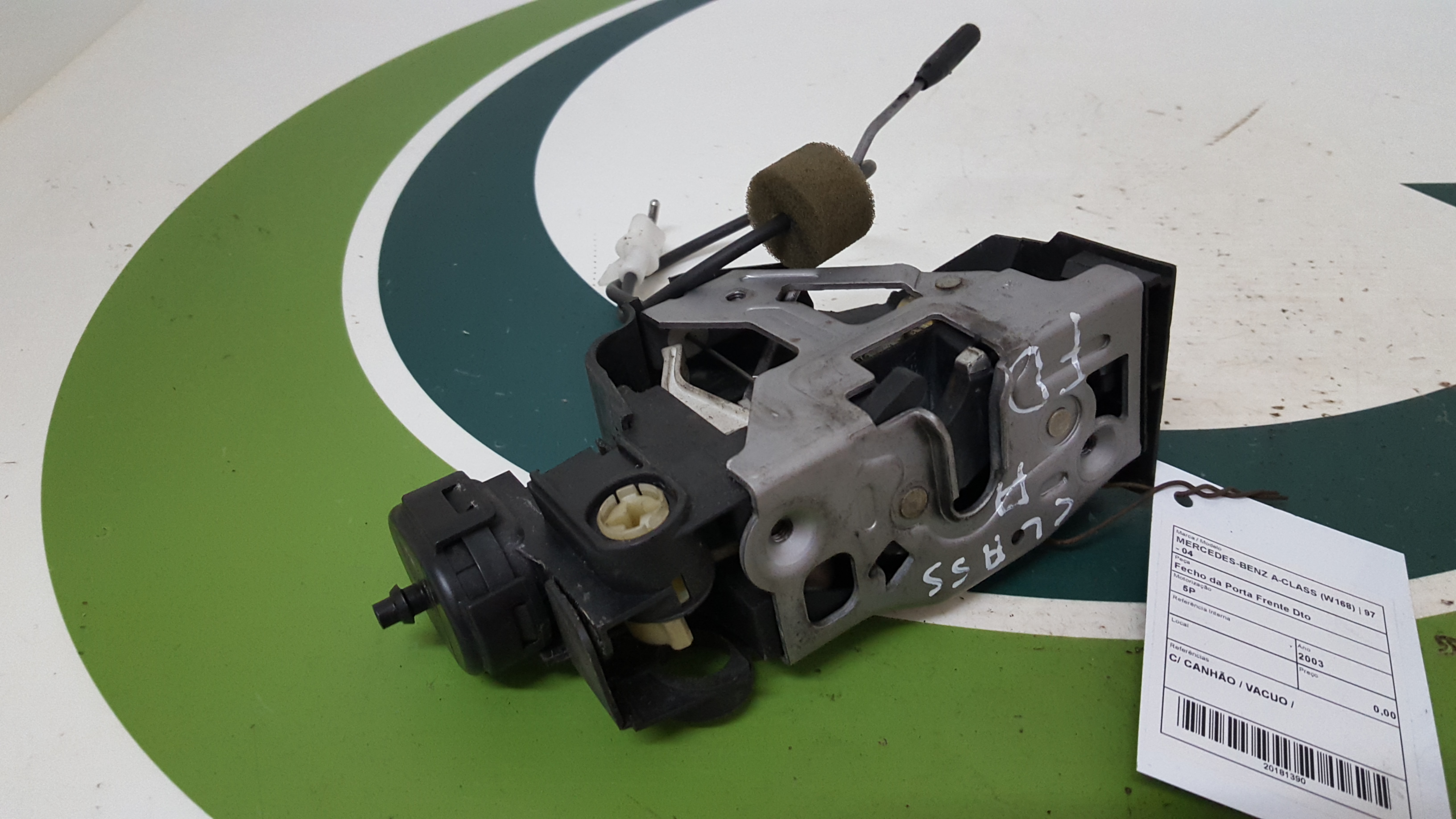 Fecho da Porta Frente Dto MERCEDES-BENZ A-CLASS (W168) | 97 - 05 Imagem-2