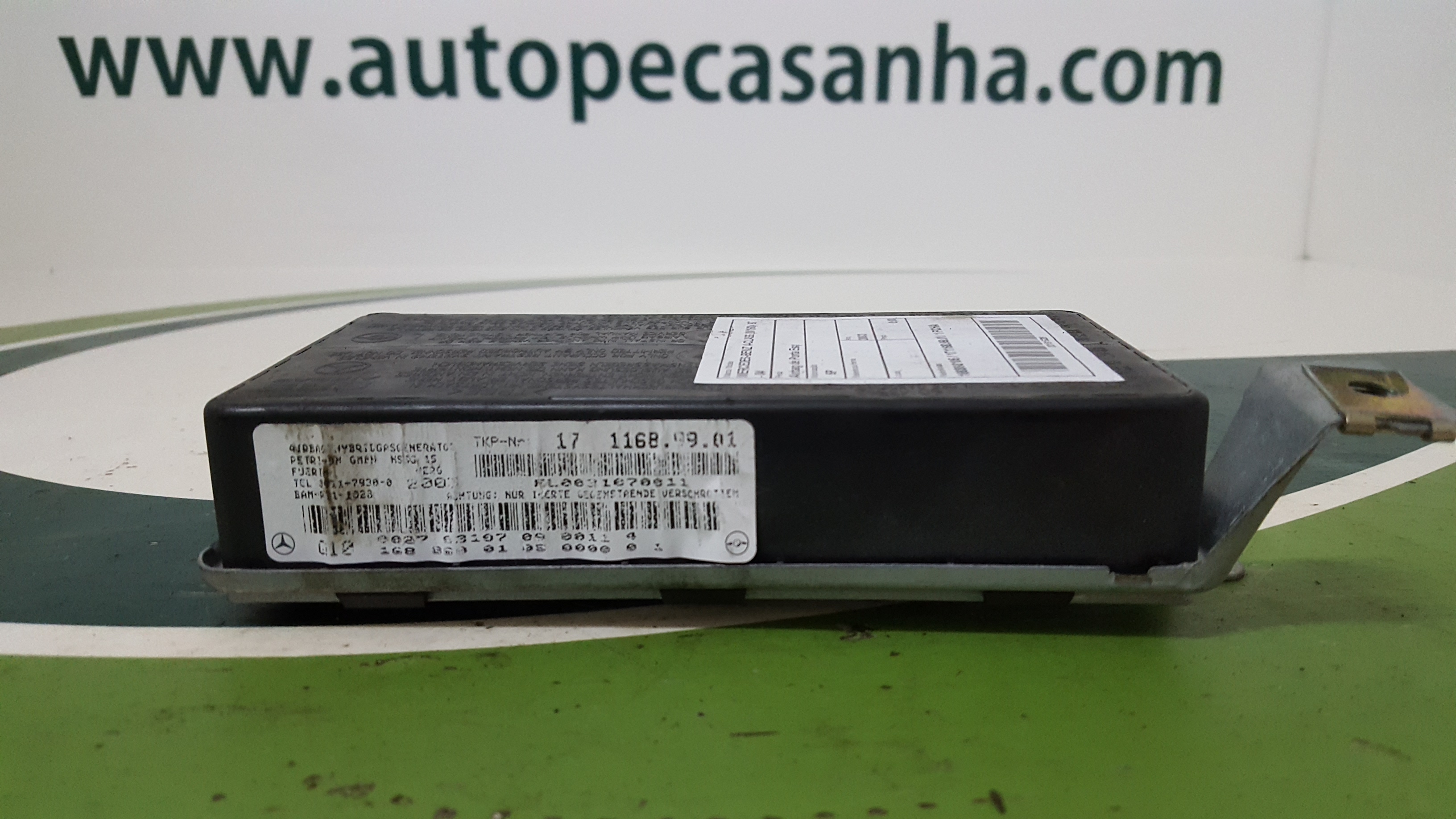 Airbag de Porta Frente Esq MERCEDES-BENZ A-CLASS (W168) | 97 - 05 Imagem-1