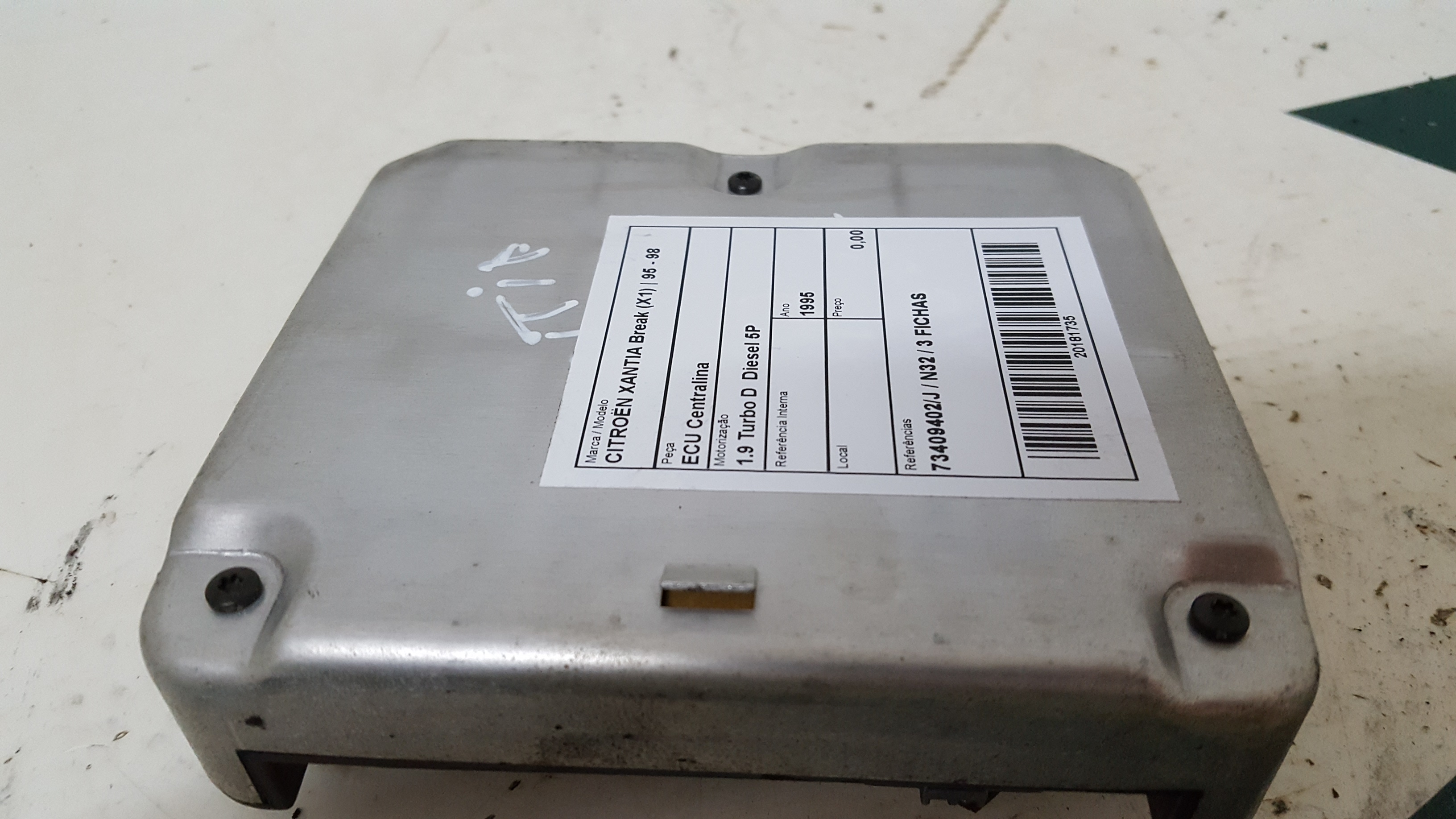 ECU Centralina CITROEN XANTIA Break (X1_, X2_) | 95 - 03 Imagem-1