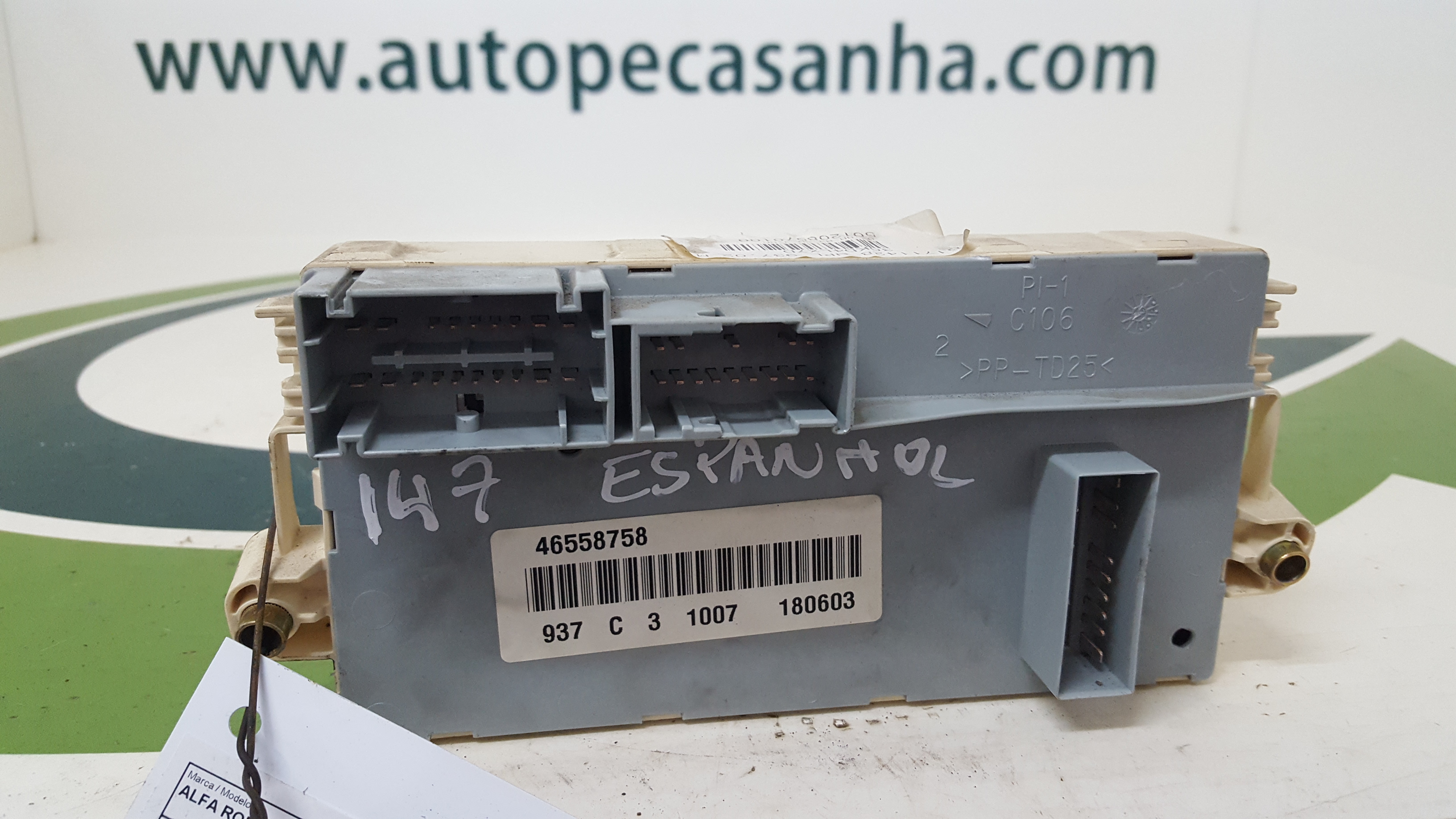 Caixa dos Fusíveis ALFA ROMEO - ID S_42156