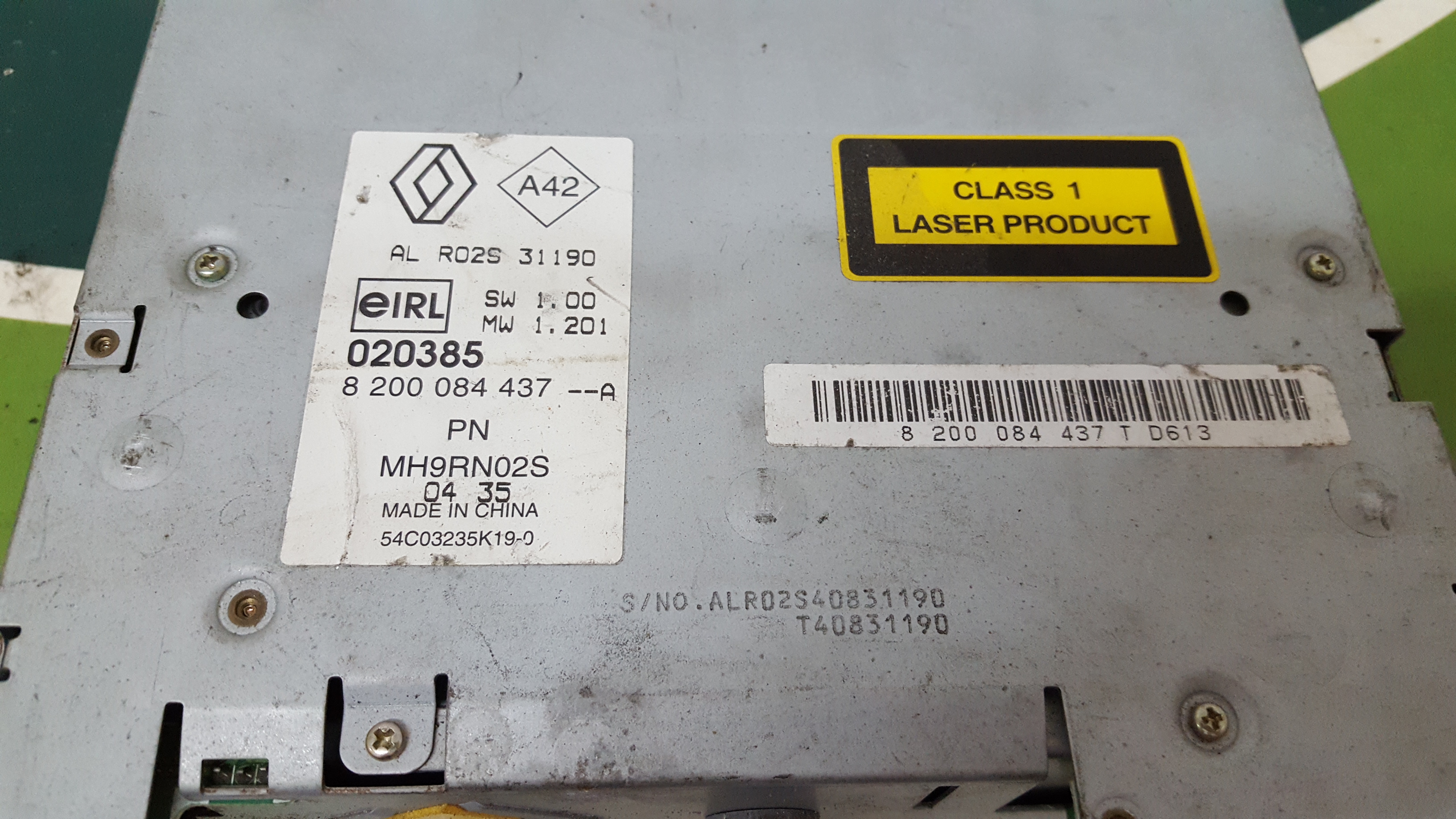 Caixa de Cd's RENAULT MEGANE II (BM0/1_, CM0/1_) | 01 - 12 Imagem-2