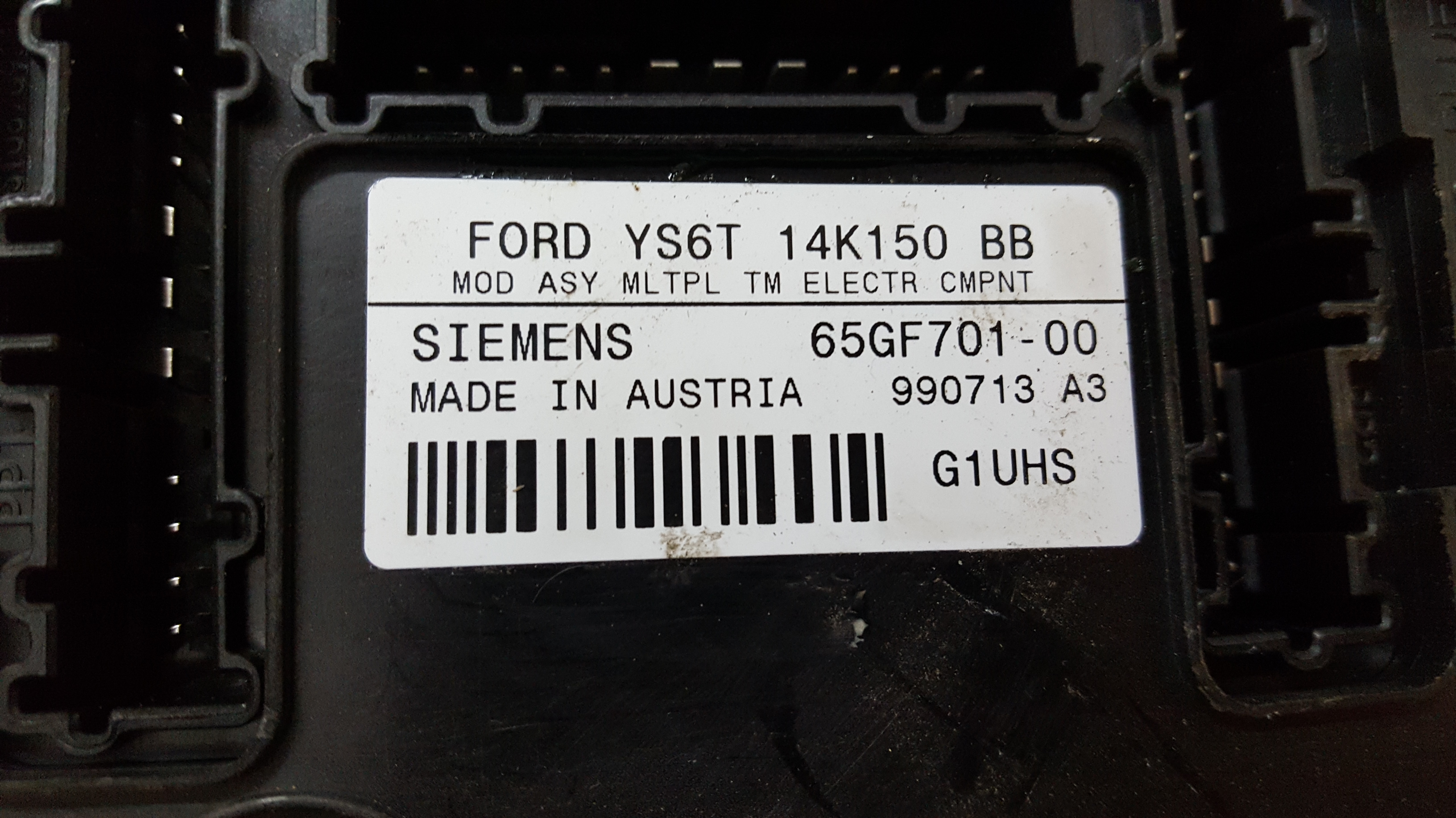 ECU Centralina FORD FIESTA IV (JA_, JB_) | 95 - 02 Imagem-1