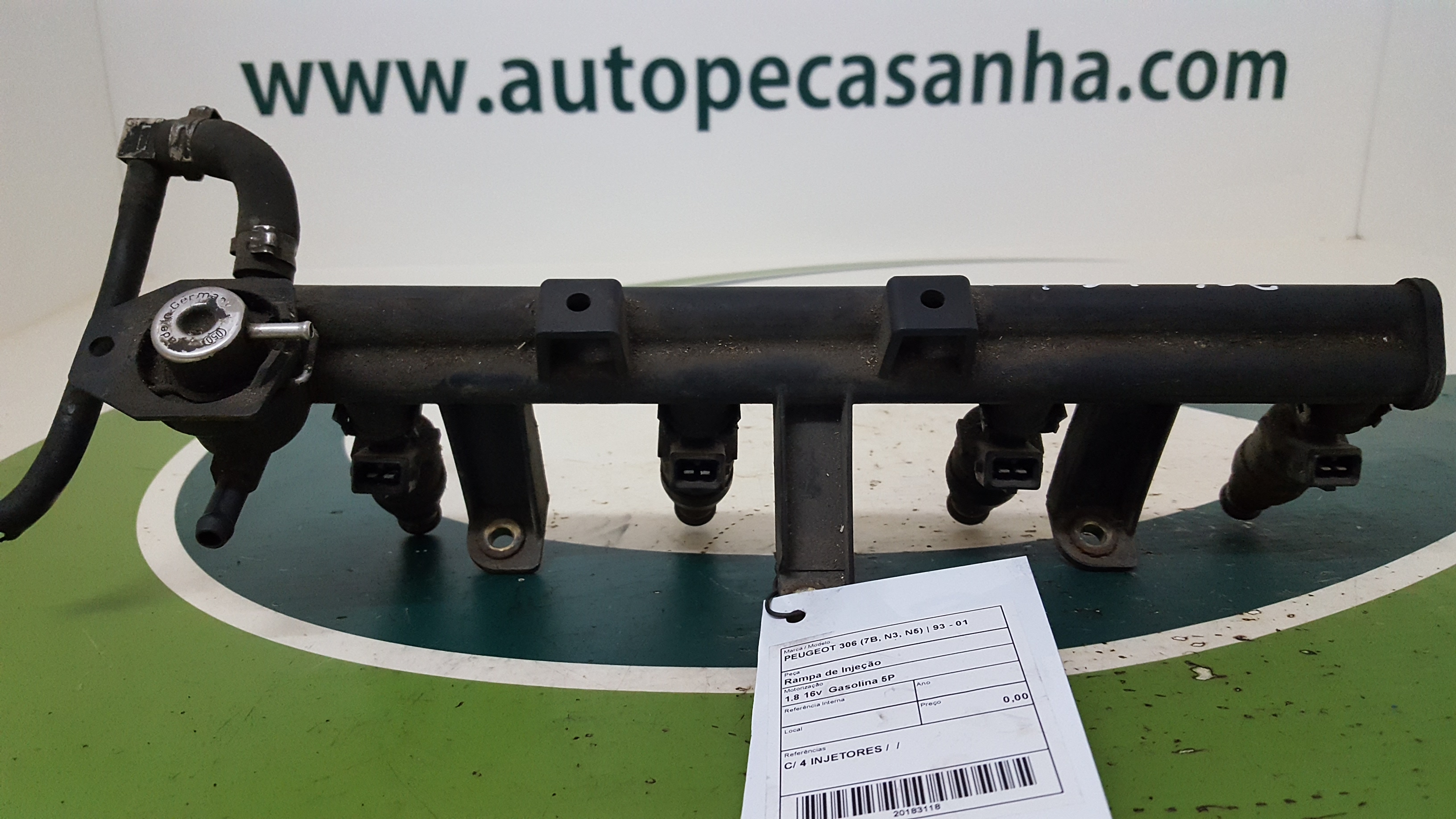 Rampa de Injeção PEUGEOT 306 (7B, N3, N5) | 93 - 03 Imagem-2