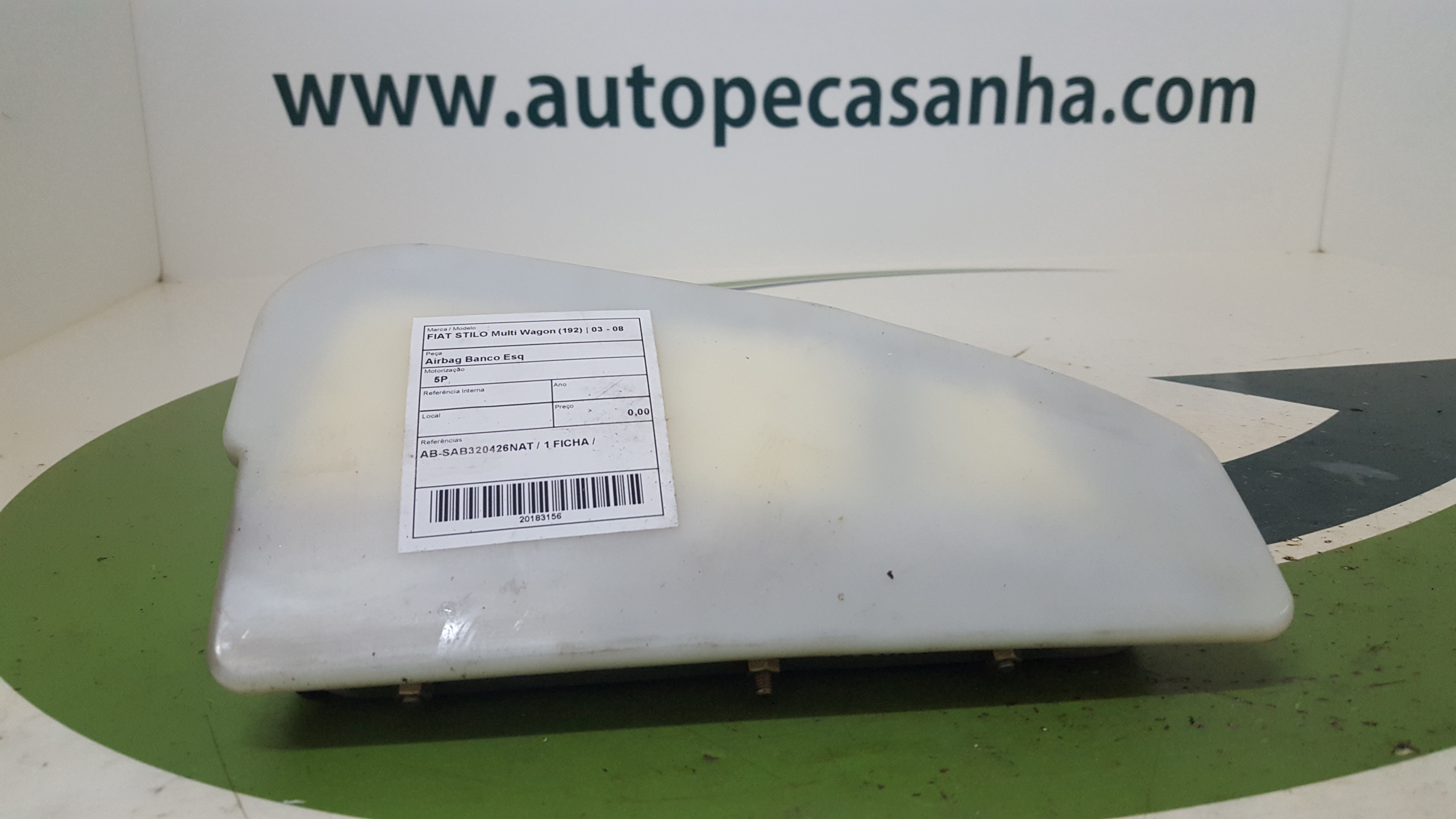 Airbag Banco Esq FIAT - ID S_43155