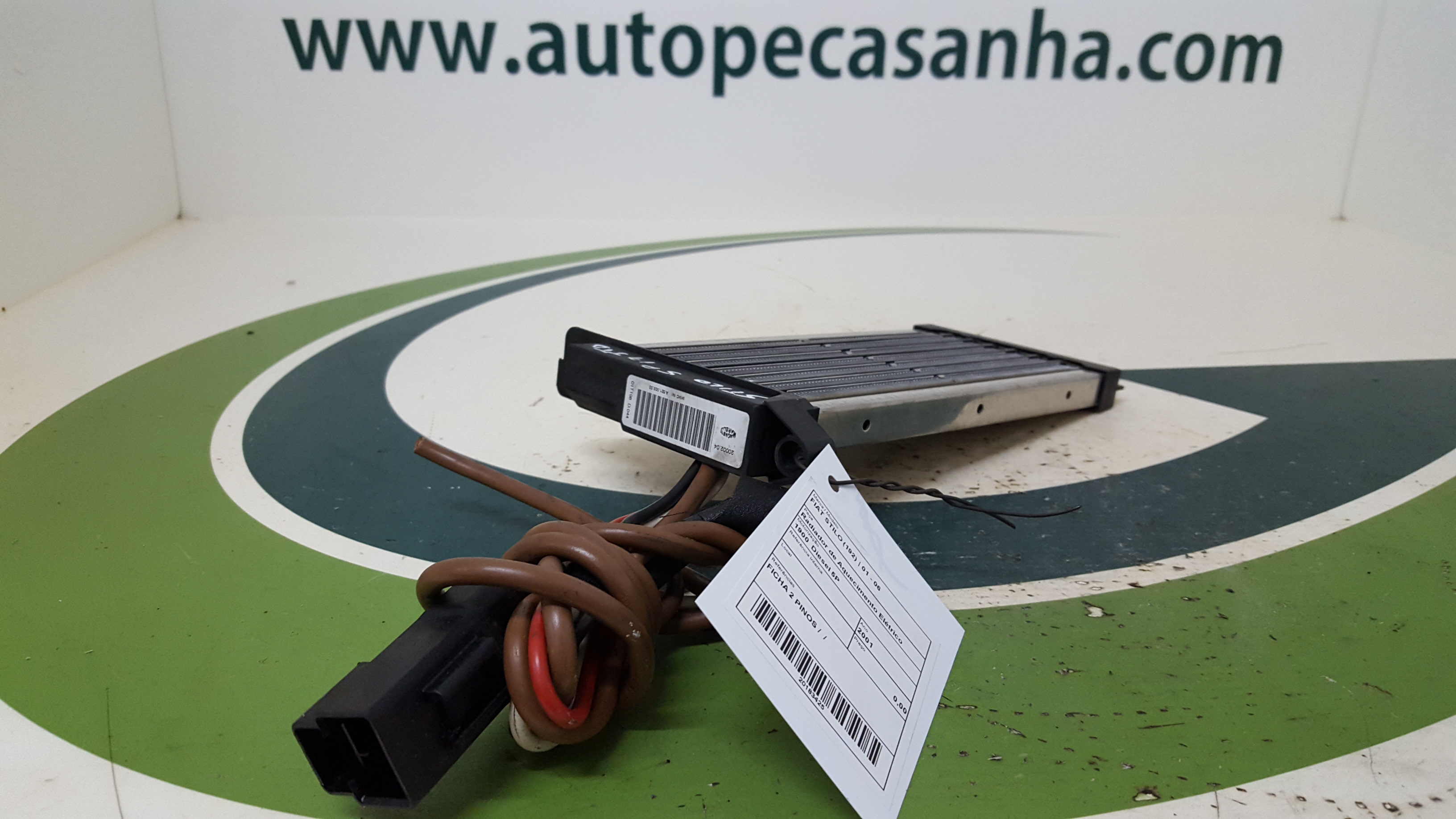 Radiador de Aquecimento Elétrico FIAT STILO (192_) | 01 - 10 Imagem-2