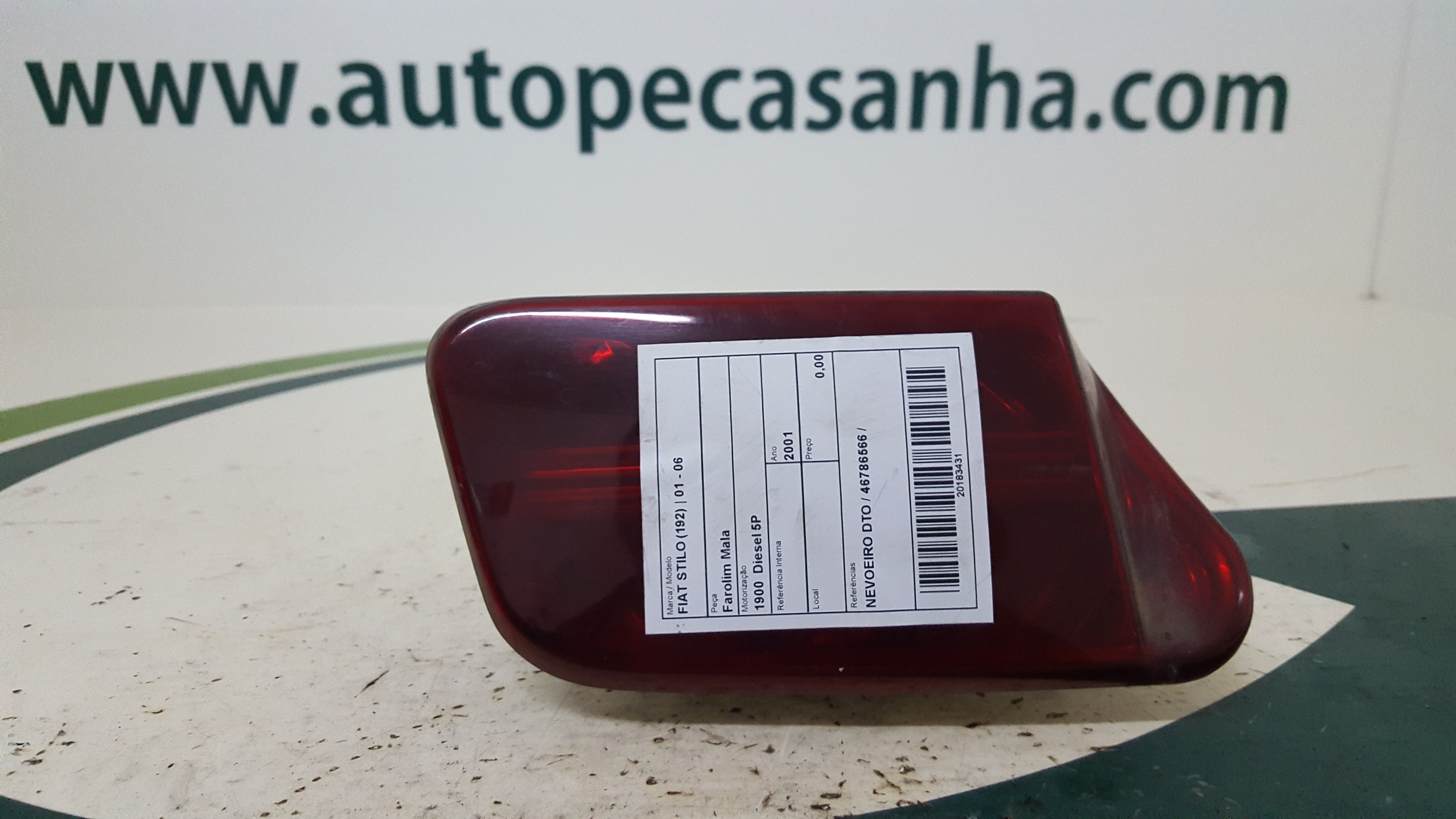 Farolim Mala FIAT - ID S_43430