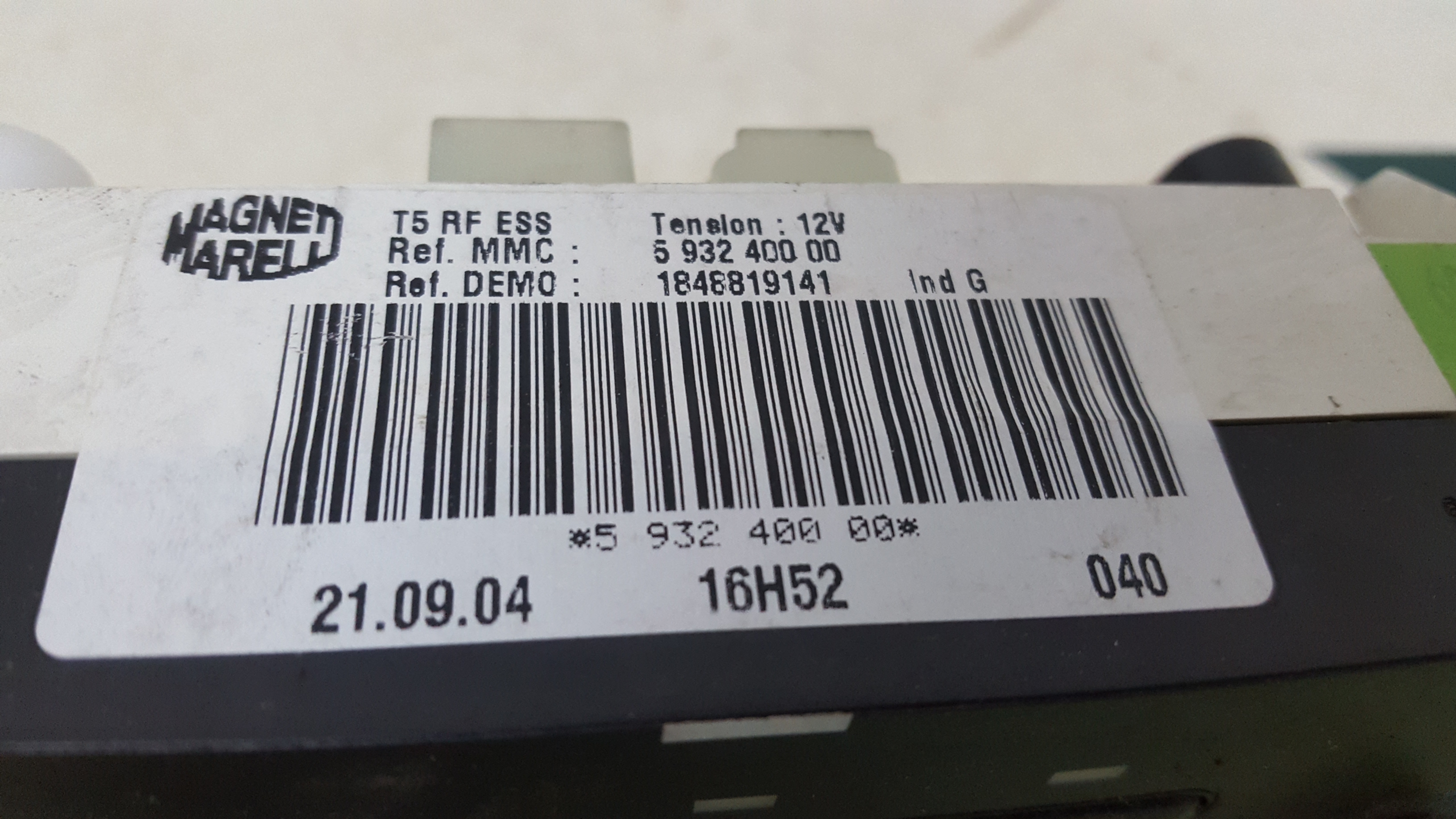 Comando Sofagem PEUGEOT 307 (3A/C) | 00 - 12 Imagem-1