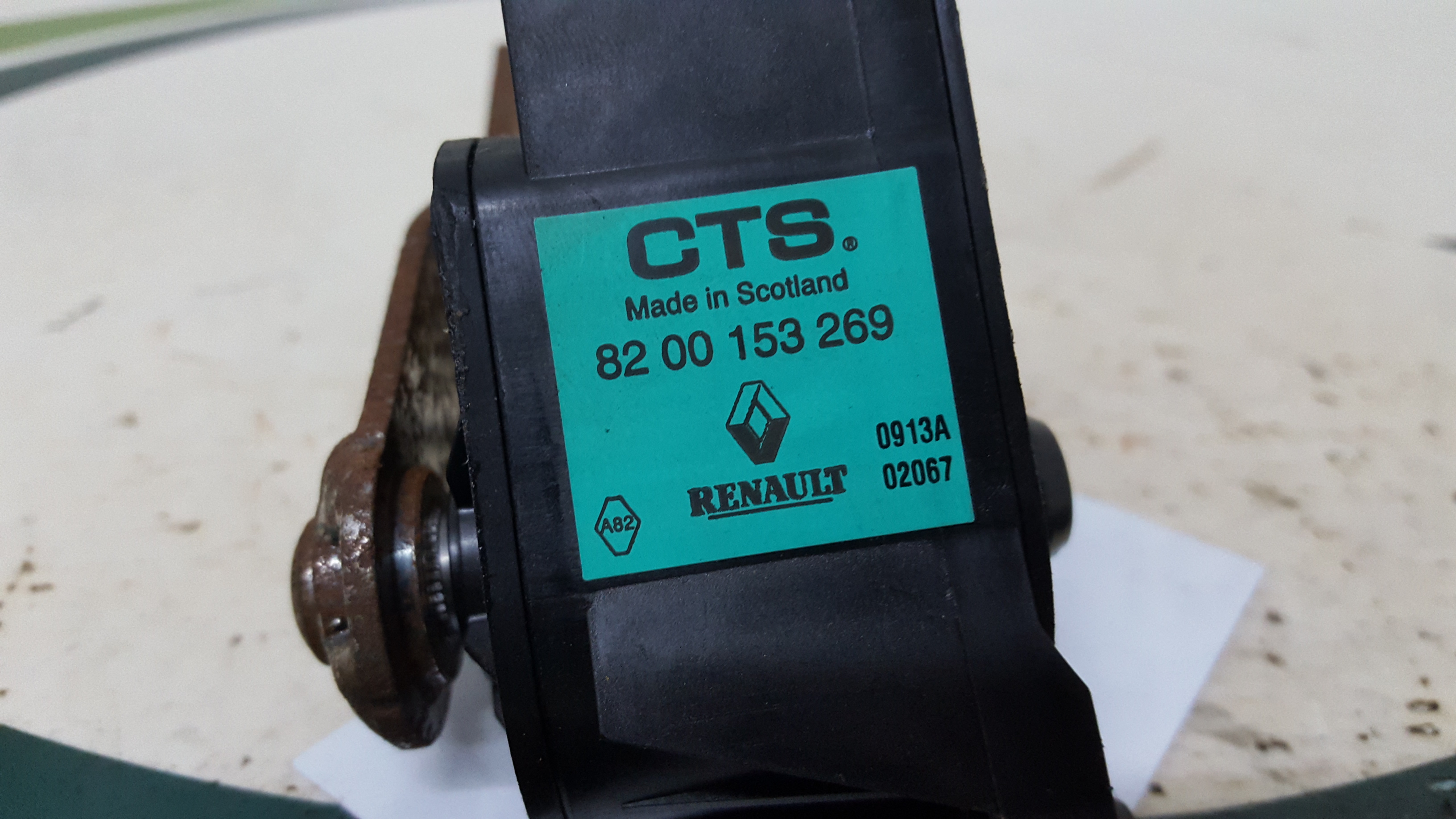 Potenciometro de acelerador (separado do pedal) RENAULT MEGANE II (BM0/1_, CM0/1_) | 01 - 12 Imagem-2