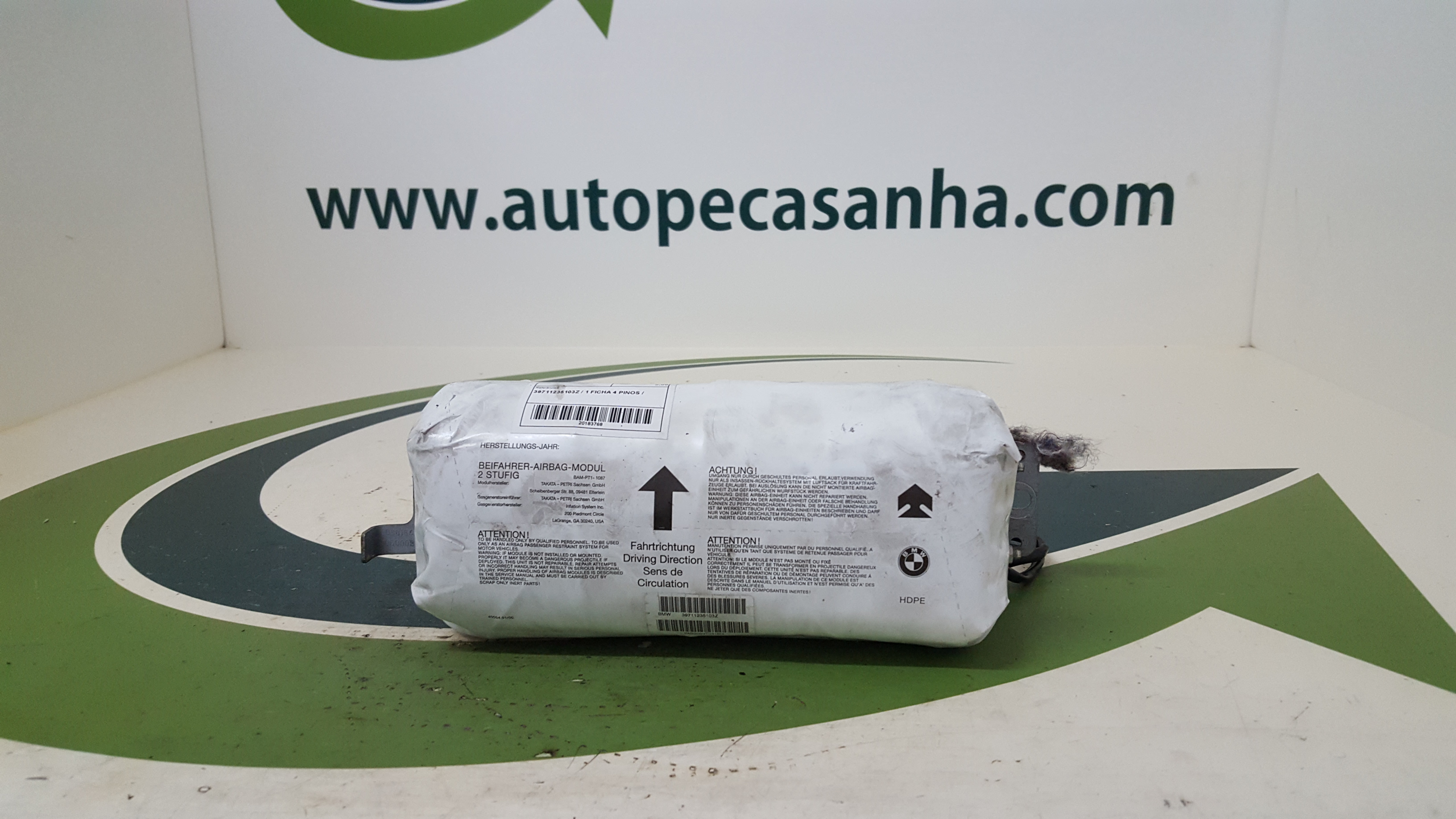 Airbag Passageiro BMW - ID S_43767