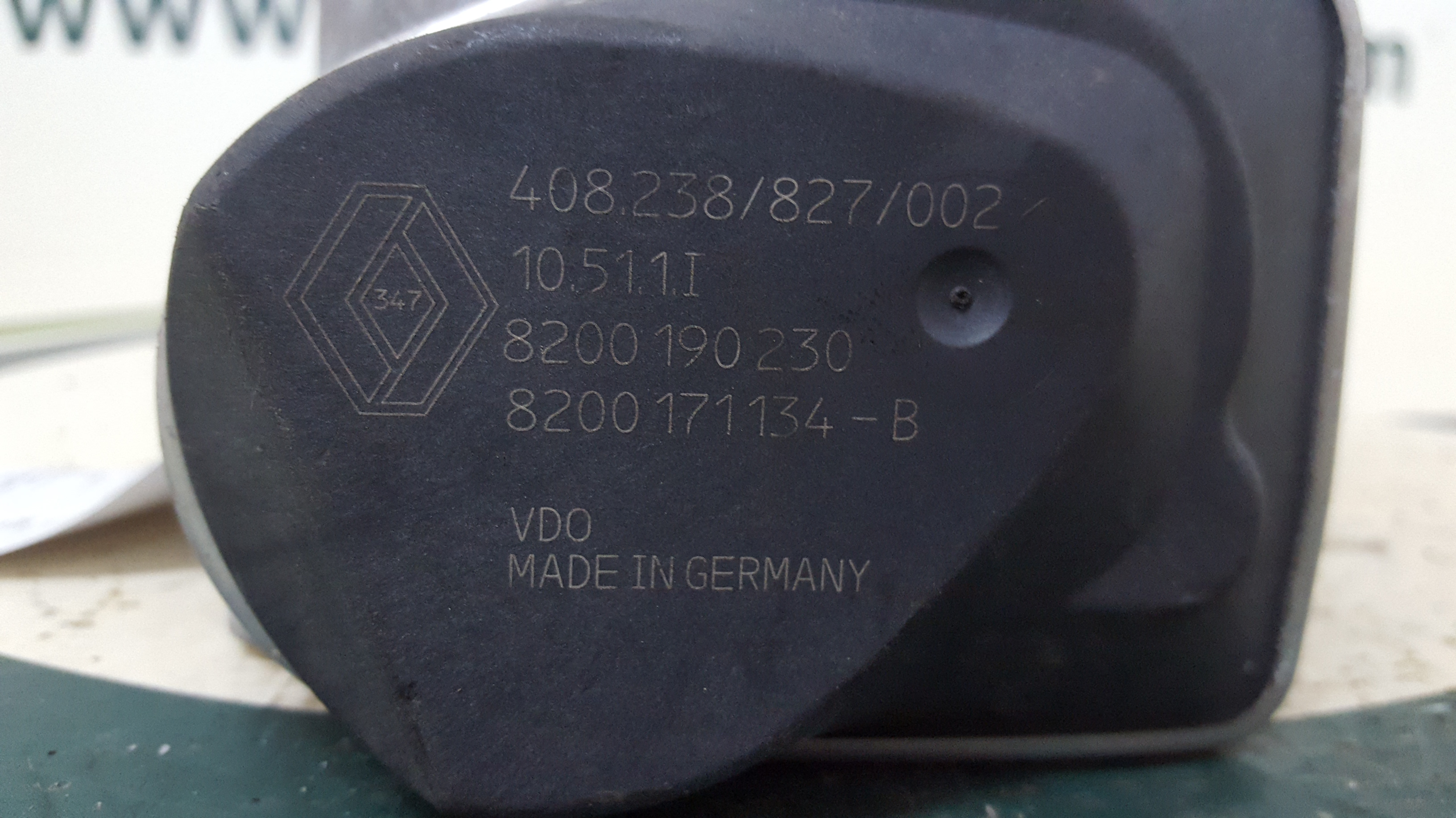 Borboleta de Admissão RENAULT MEGANE II (BM0/1_, CM0/1_) | 01 - 12 Imagem-3