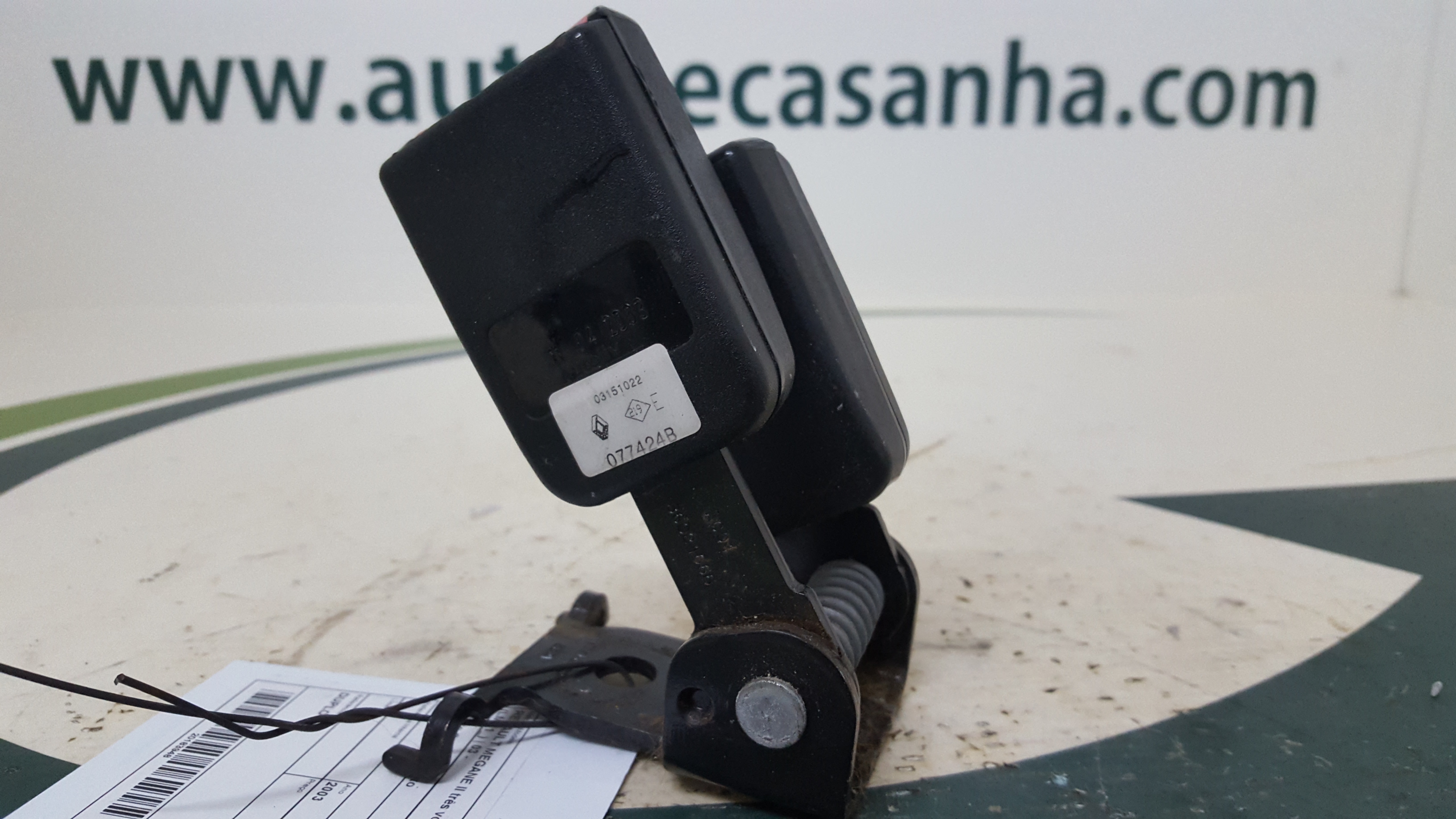 Engate Cinto Trás Dto RENAULT MEGANE II (BM0/1_, CM0/1_) | 01 - 12 Imagem-1