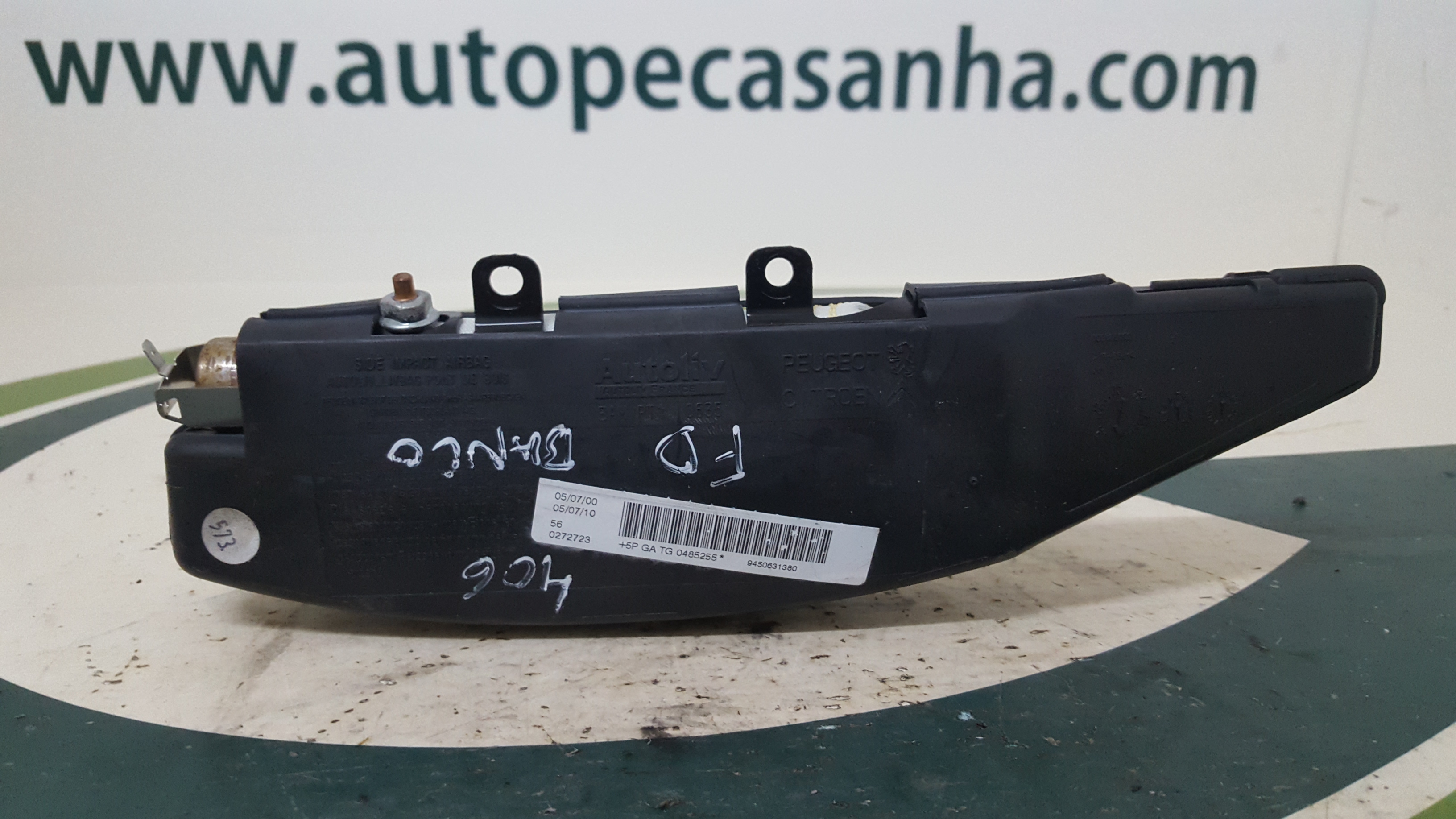 Airbag Banco Dto PEUGEOT - ID S_44188