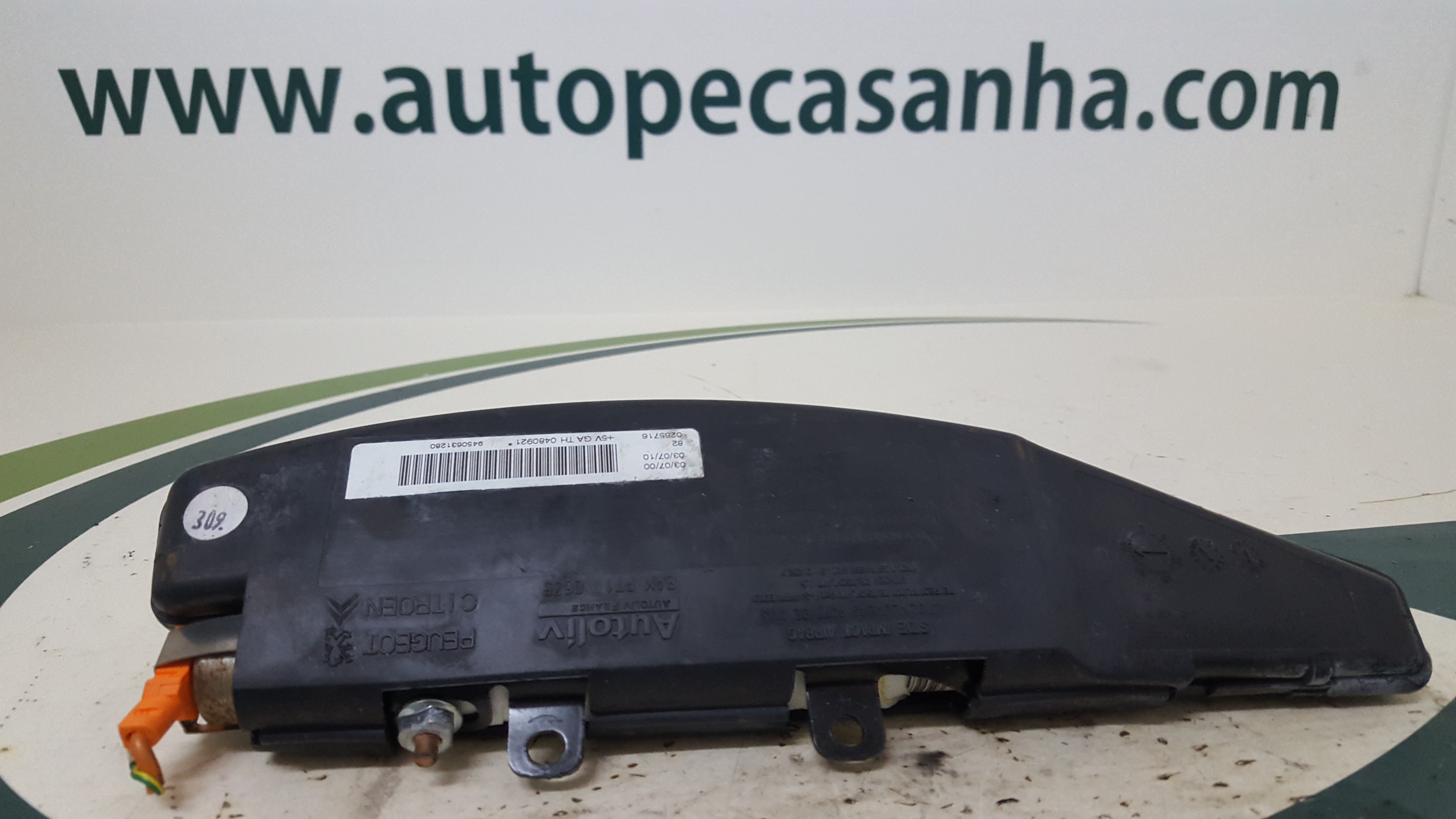 Airbag Banco Esq PEUGEOT - ID S_44189