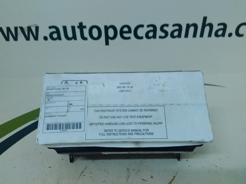 Airbag Passageiro ROVER - ID S_44643
