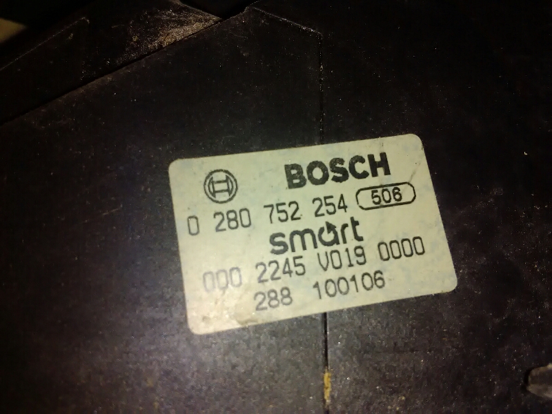 Pedal Potenciometro Acelerador SMART FORTWO Coupé (450) | 04 - 07 Imagem-1