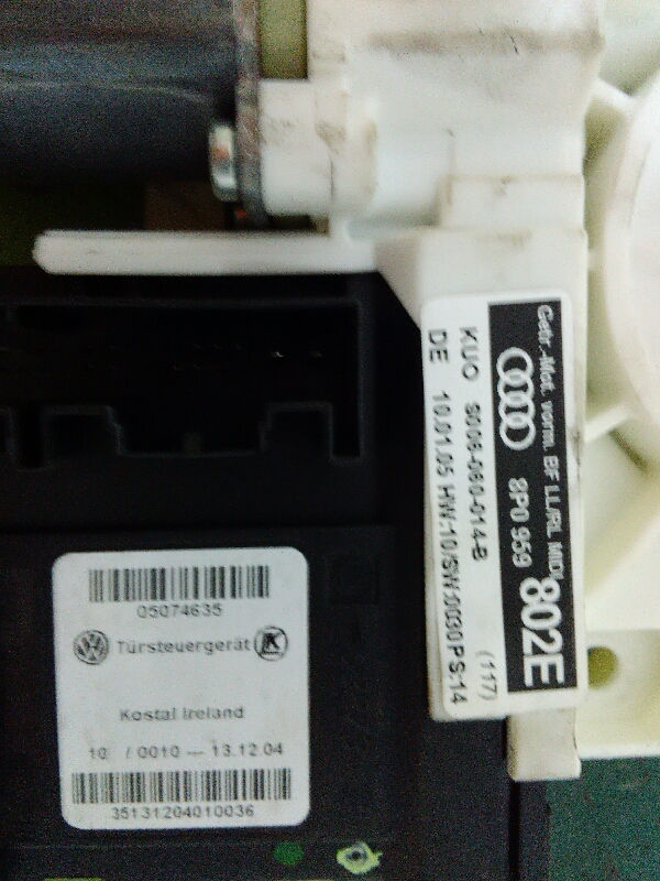 Motor elevador frt esq AUDI A3 (8P1) | 03 - 13 Imagem-2