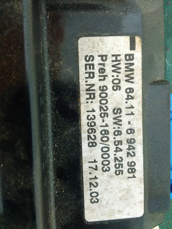 Climatronic BMW 7 (E65, E66, E67) | 01 - 09 Imagem-1