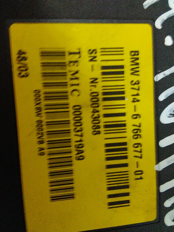 ECU Centralina BMW 7 (E65, E66, E67) | 01 - 09 Imagem-2