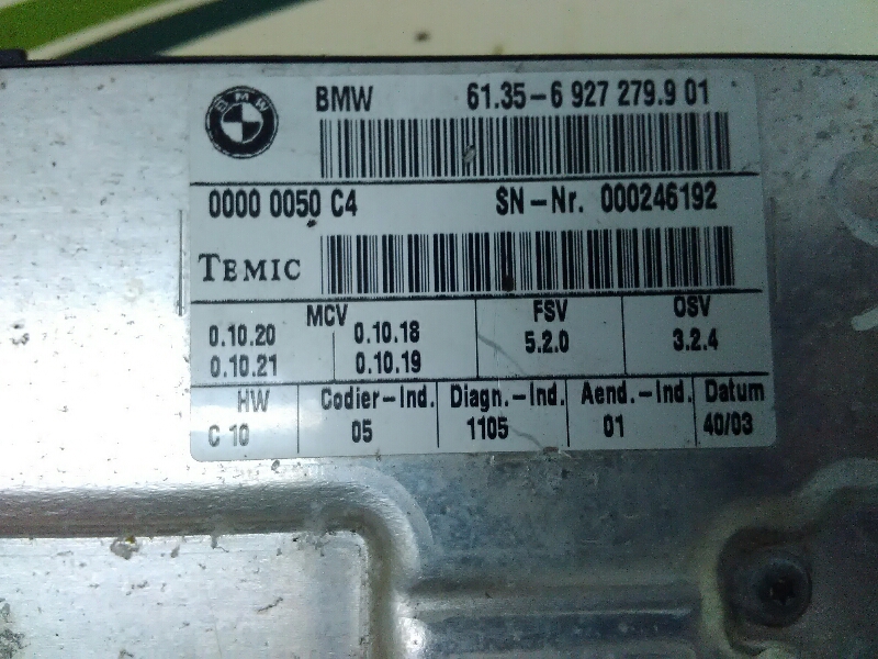 ECU Centralina BMW 7 (E65, E66, E67) | 01 - 09 Imagem-1