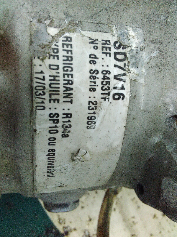 Compressor do Ar condicionado PEUGEOT 307 Break (3E) | 02 - 09 Imagem-2