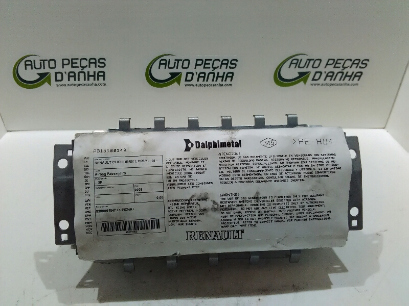 Airbag Passageiro RENAULT - ID S_47959