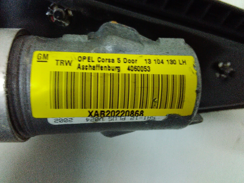 Airbag Banco Esq OPEL CORSA C (X01) | 00 - 09 Imagem-2