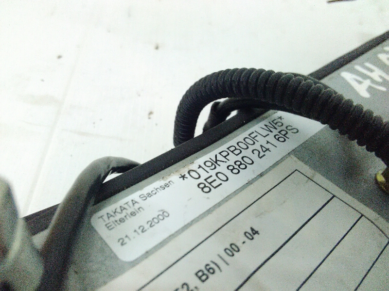 Airbag Banco Esq AUDI A4 (8E2, B6) | 00 - 05 Imagem-2