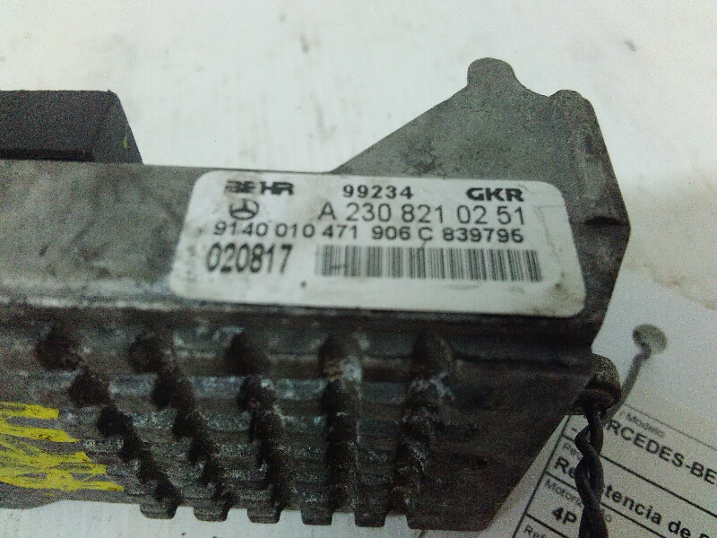 Resistencia de Sofagem MERCEDES-BENZ C-CLASS (W203) | 00 - 07 Imagem-2