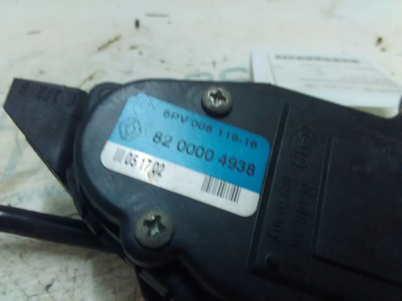 Pedal Potenciometro Acelerador RENAULT VEL SATIS (BJ0_) | 02 -  Imagem-1