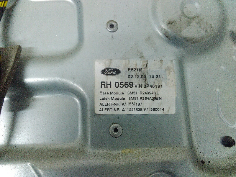 Elevador Trás Dto Electrico FORD FOCUS C-MAX (DM2) | 03 - 07 Imagem-2