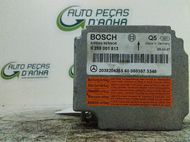 Centralina de Airbags MERCEDES-BENZ C-CLASS Coupe Sport (CL203) | 01 - 11 Imagem-2