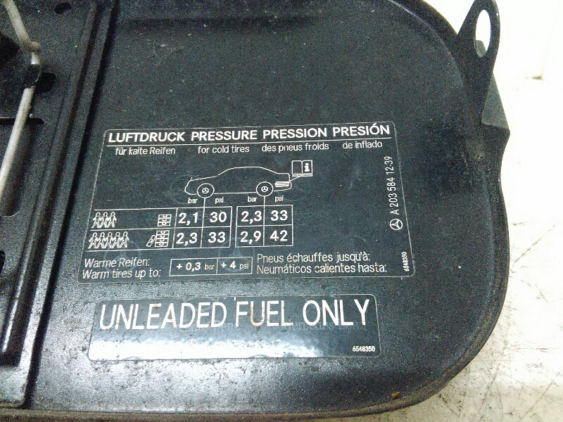 Tampa Exterior de Combustivel MERCEDES-BENZ C-CLASS Coupe Sport (CL203) | 01 - 11 Imagem-2