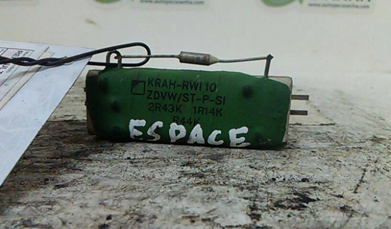 Resistencia de Sofagem RENAULT ESPACE I (J11_) | 84 - 92 Imagem-1