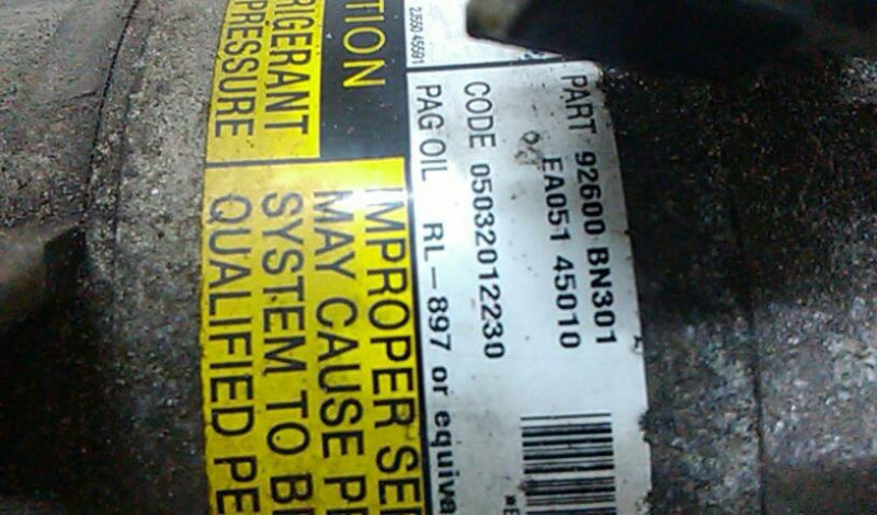 Compressor do Ar condicionado NISSAN PRIMERA Combi (WP12) | 02 -  Imagem-3