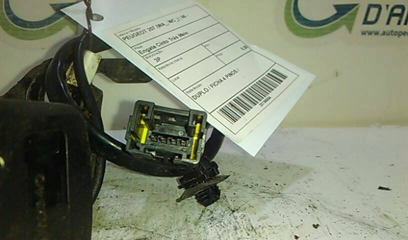 Engate Cinto Trás Meio PEUGEOT 207 (WA_, WC_) | 06 - 15 Imagem-1