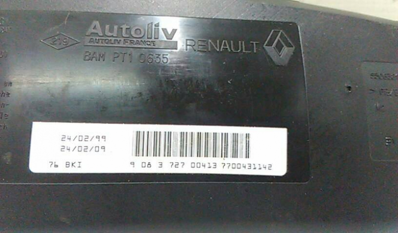 Airbag Banco Esq RENAULT MEGANE I Classic (LA0/1_) | 96 - 08 Imagem-1